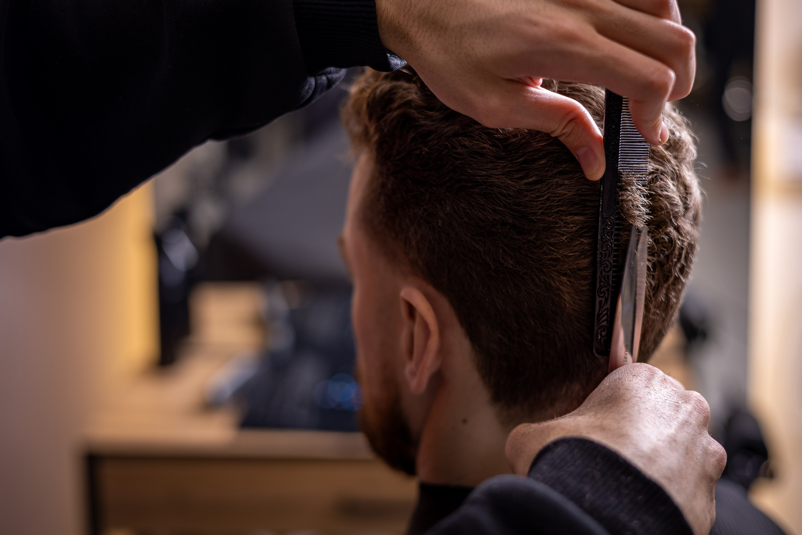 Барбершоп Jet Black 1. Репортажный фотограф Санкт-Петербург | Роман Карбышев