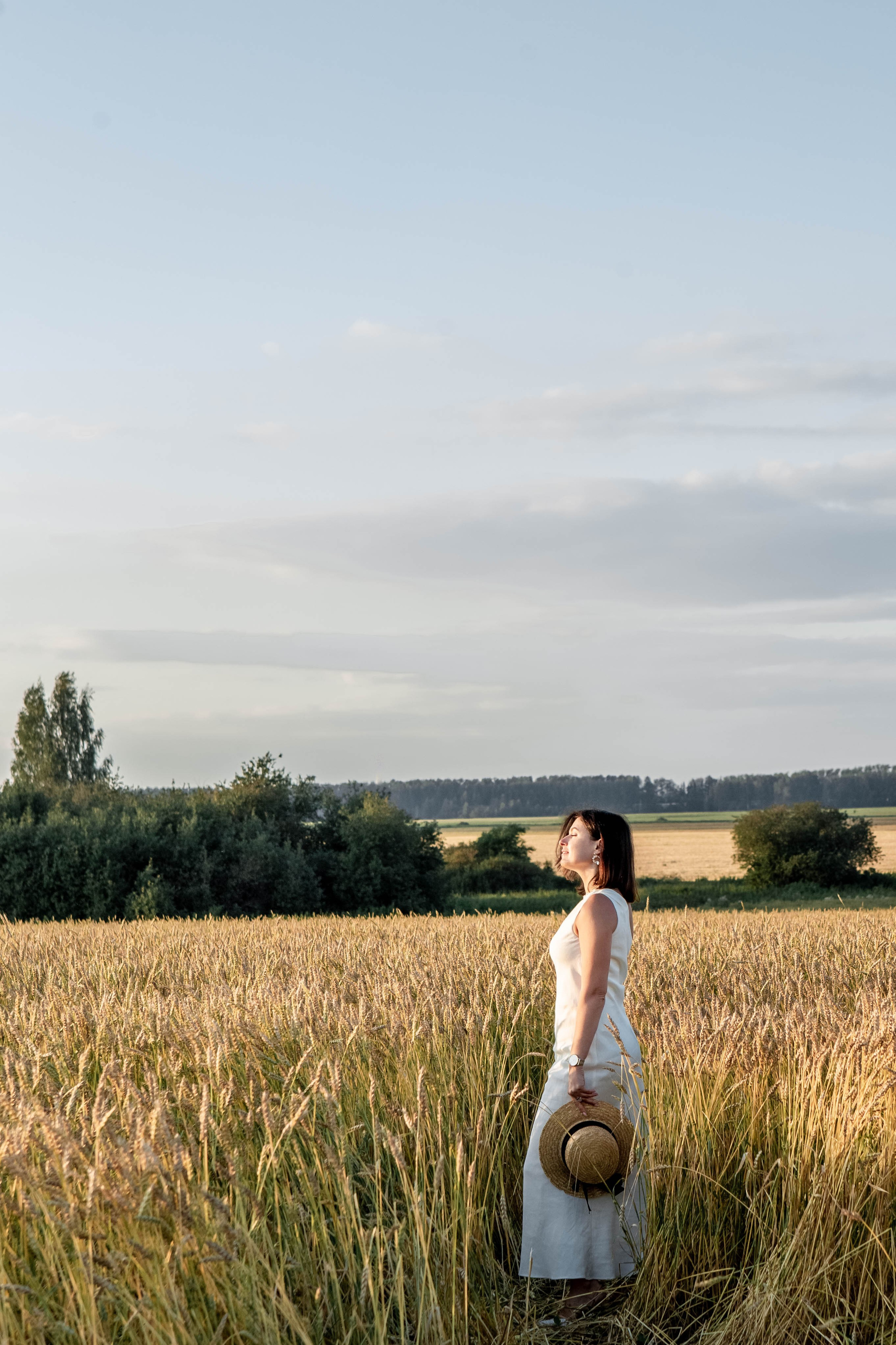 Пшеница на закате. Фотограф Екатерина Голицына