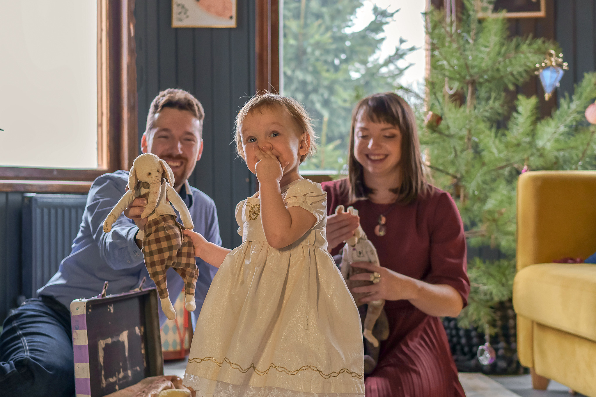 Предновогодняя семейная фотосессия