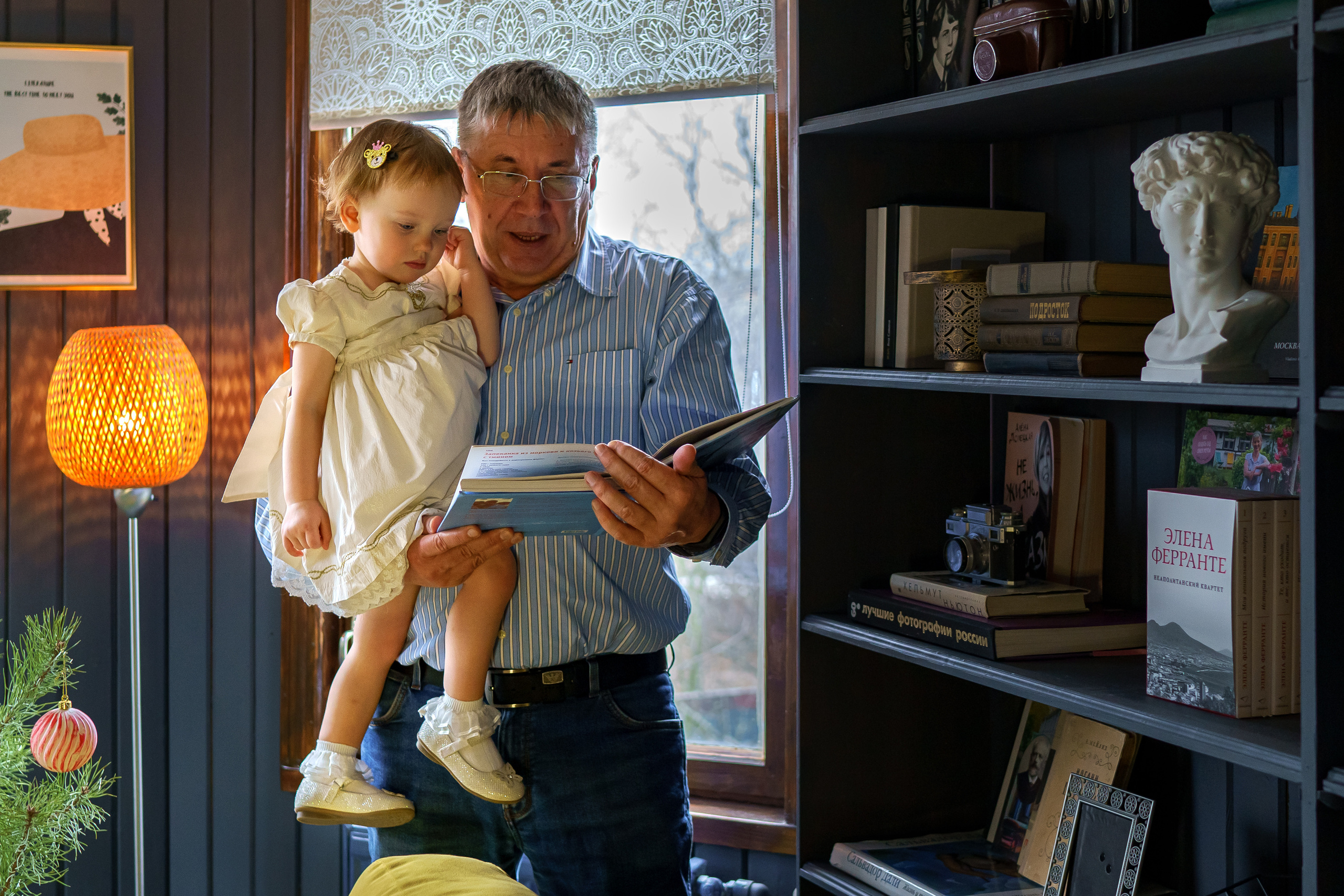 Предновогодняя семейная фотосессия