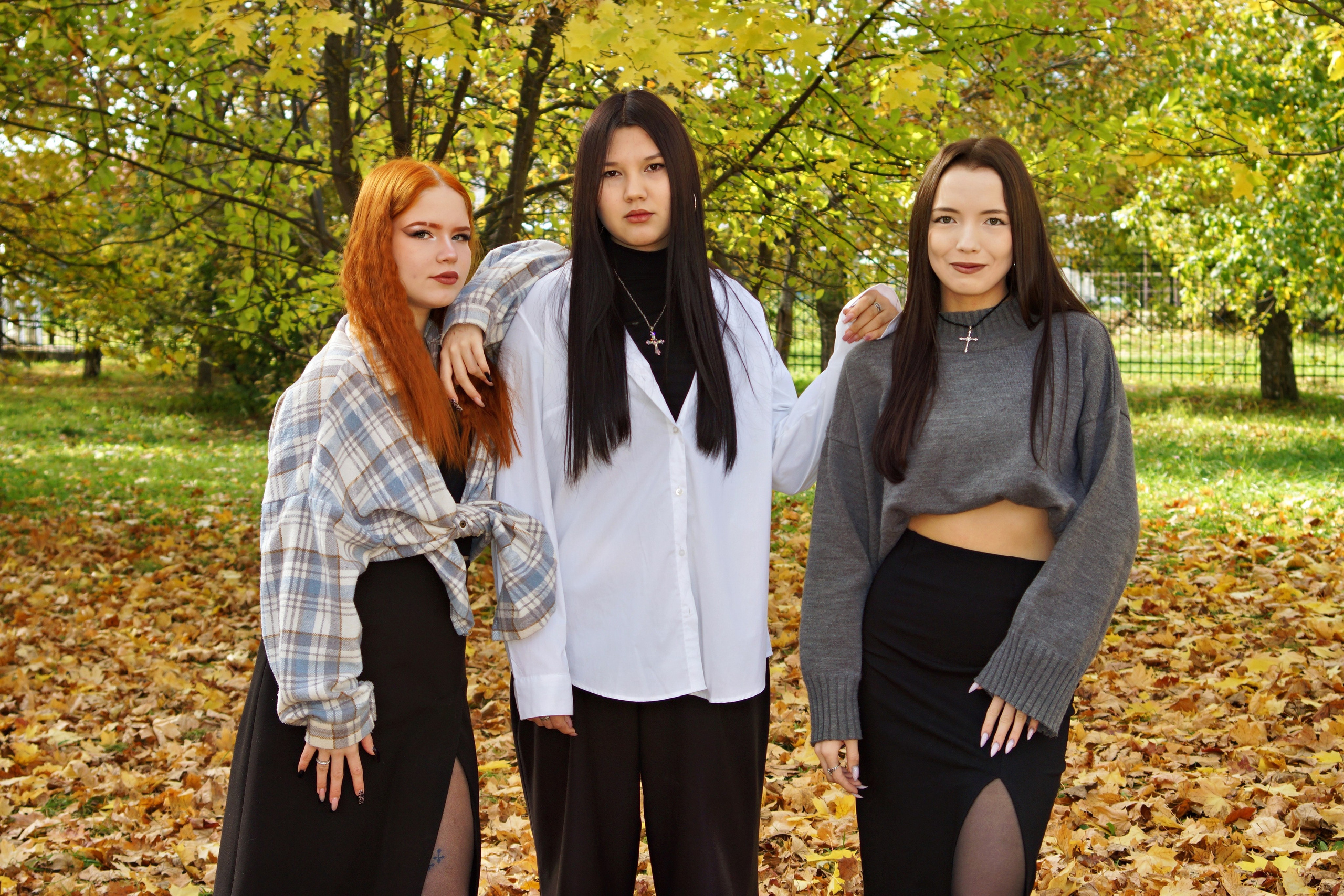 Осенняя фотосессия в школе г. Йошкар-Ола