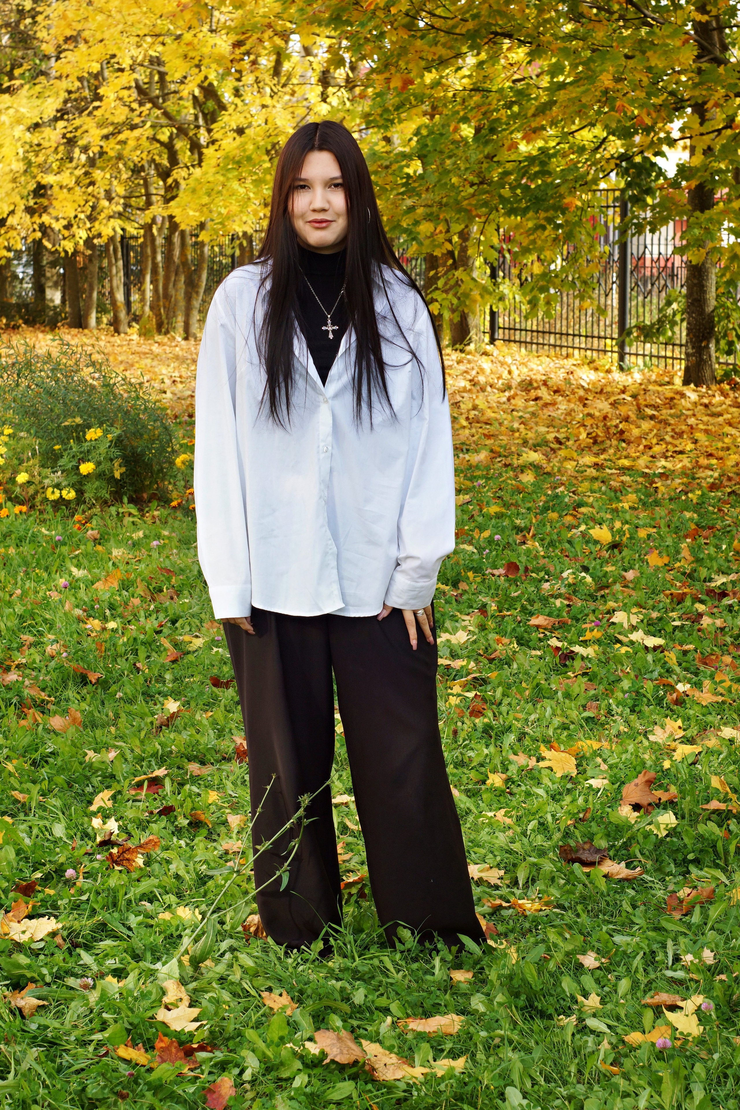 Осенняя фотосессия в школе г. Йошкар-Ола