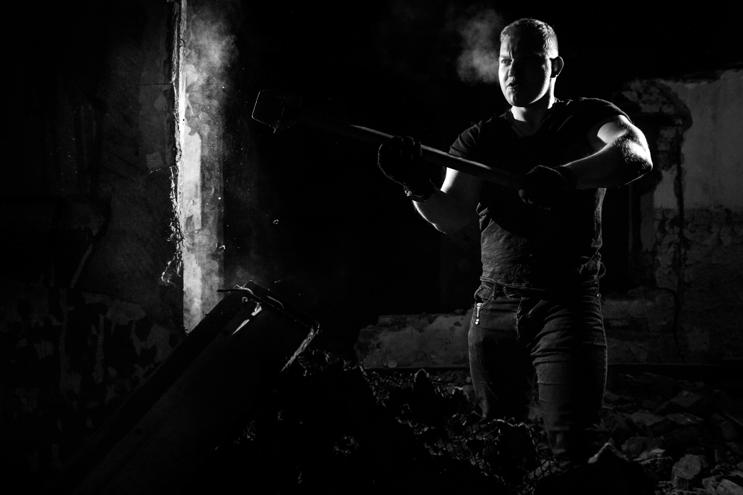 Winter Workout. Wedding & portrait photographer Sergey Lazarenko