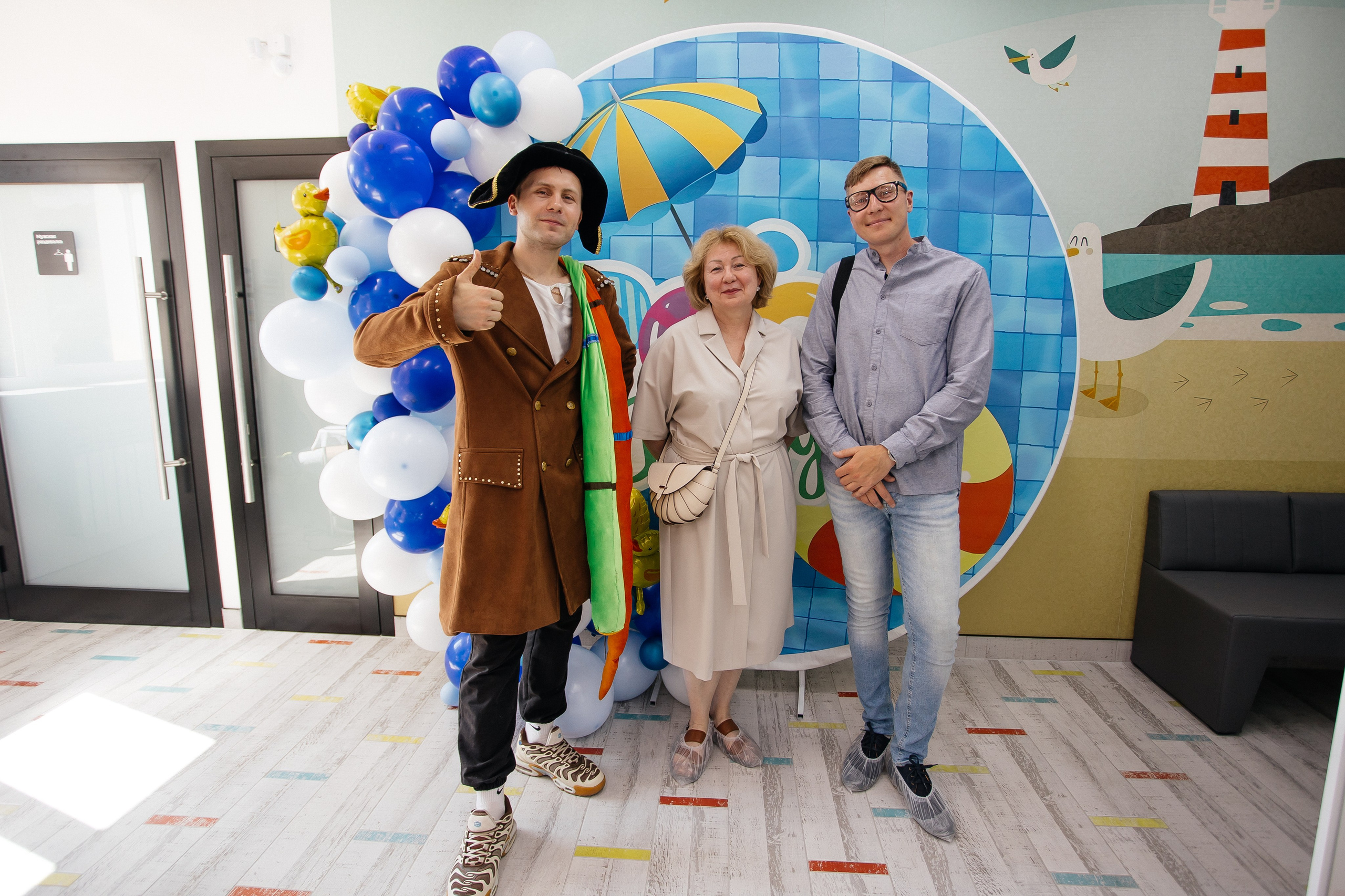 Открытие бассейна. Фотограф в Иркутске