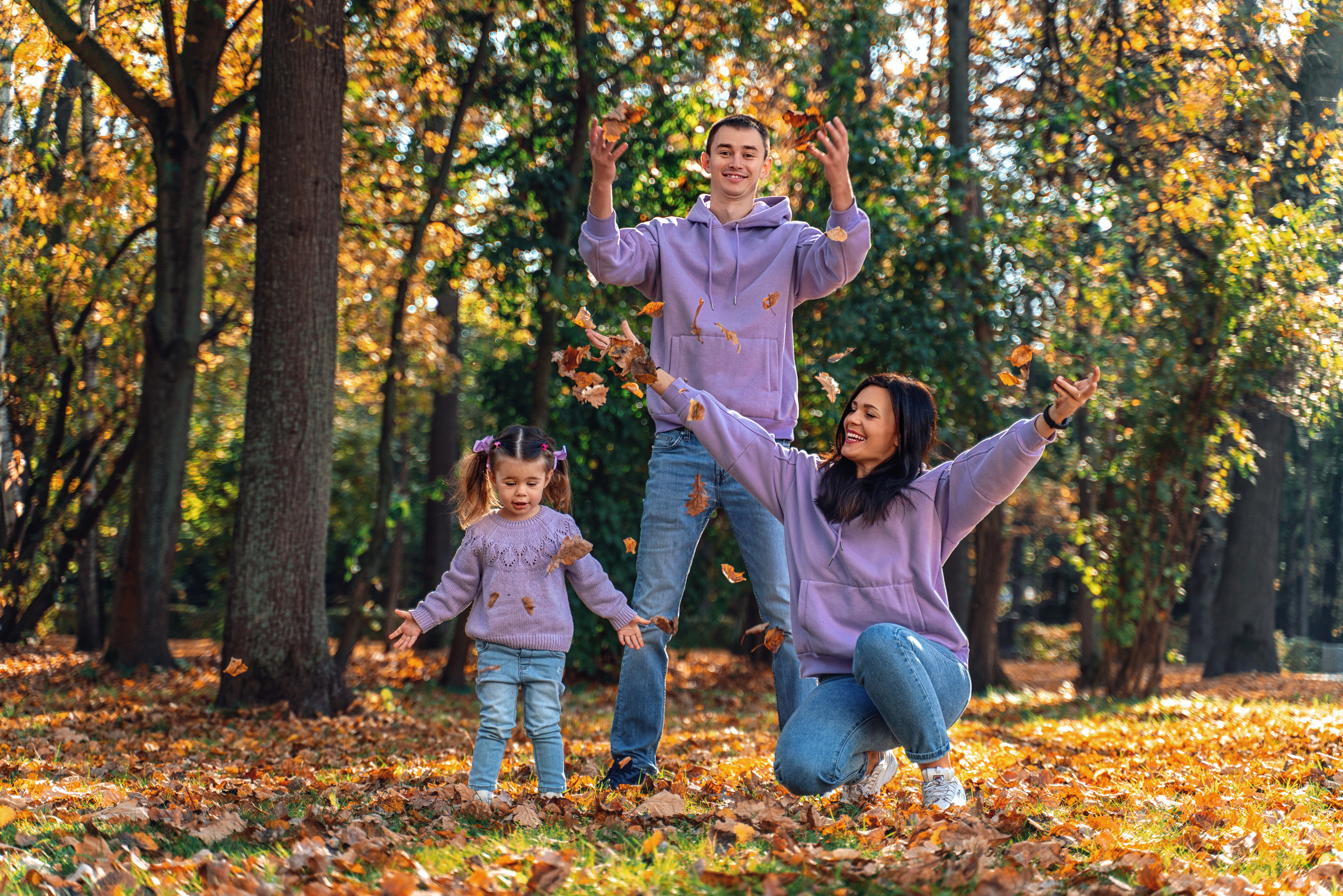 Осенняя прогулка в Измайловском парке. Фотограф \ Видеограф на Крещение, Венчание Москва| Семейные съемки