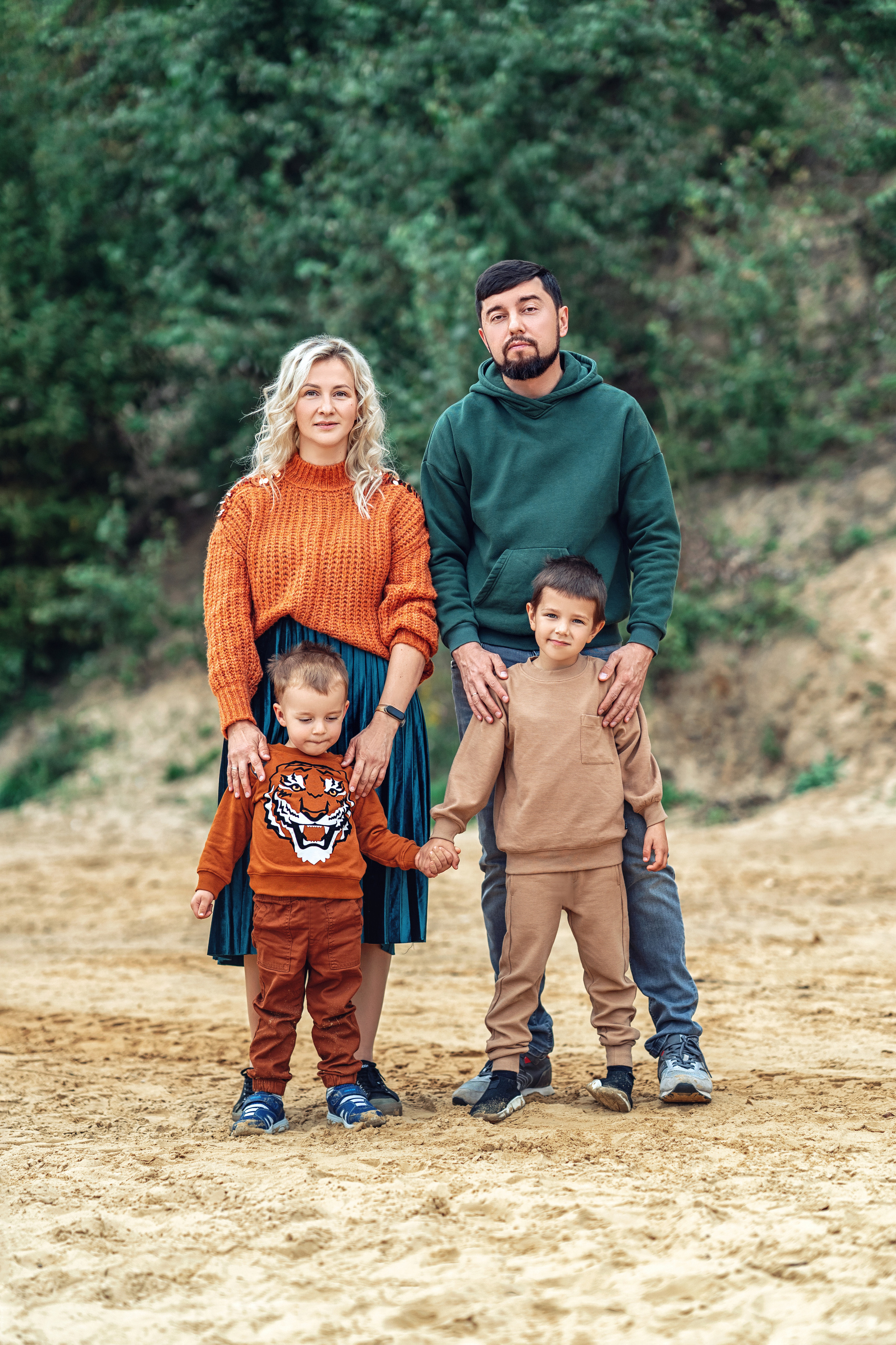 Прогулка в карьере. Фотограф \ Видеограф на Крещение, Венчание Москва| Семейные съемки