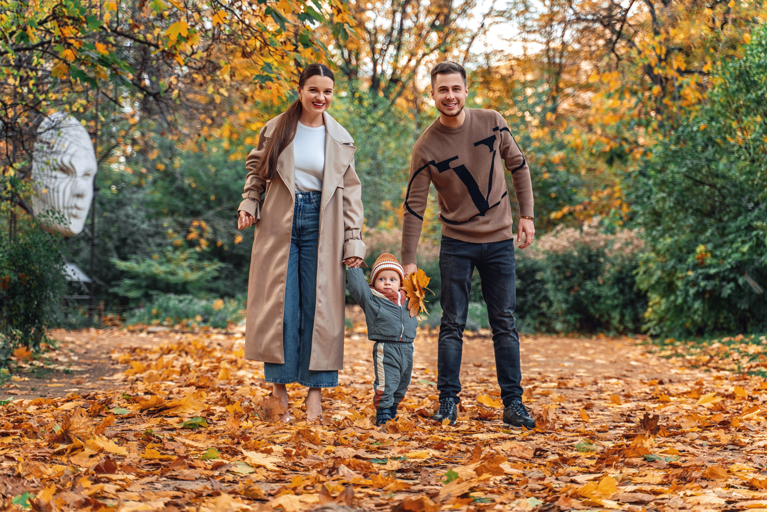 Прогулка в Аптекарском огороде. Фотограф \ Видеограф на Крещение, Венчание Москва| Семейные съемки