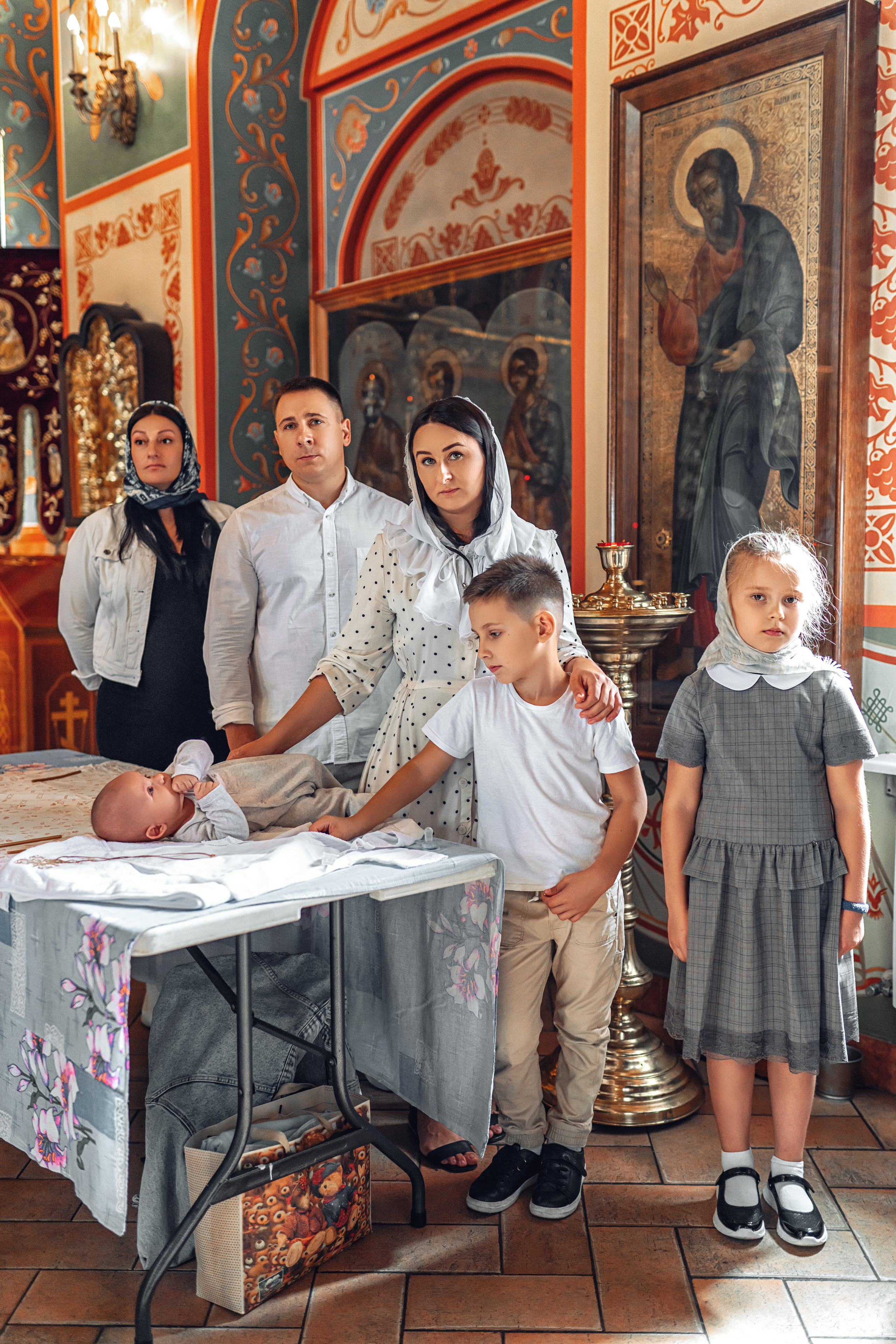 Фотограф на крещение Москва. Храм Казанской в Котельниках. Фотограф \ Видеограф на Крещение, Венчание Москва| Семейные съемки