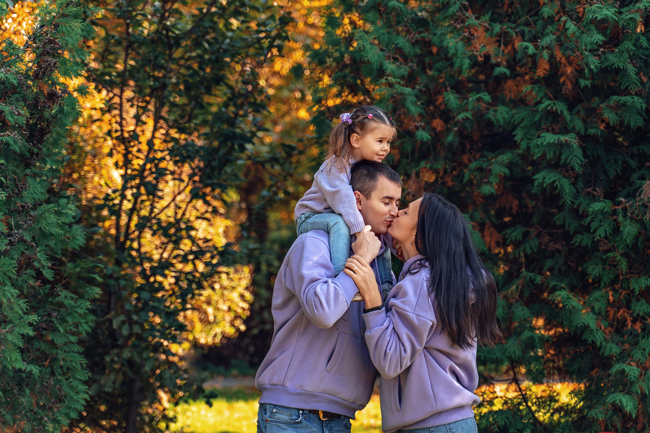 Осенняя прогулка в Измайловском парке. Фотограф \ Видеограф на Крещение, Венчание Москва| Семейные съемки
