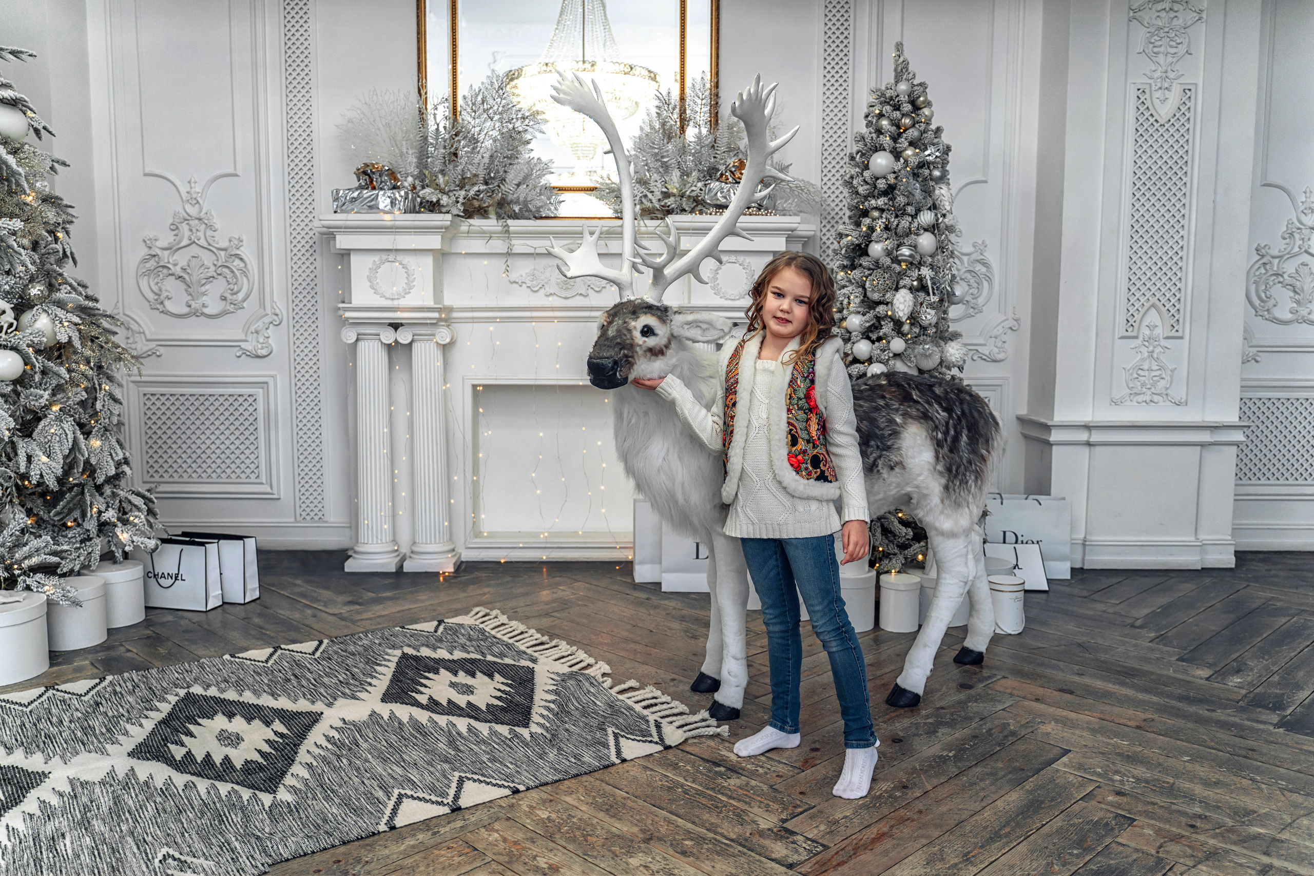 Новый год. Снежана. Зал Angel. Фотограф \ Видеограф на Крещение, Венчание Москва| Семейные съемки