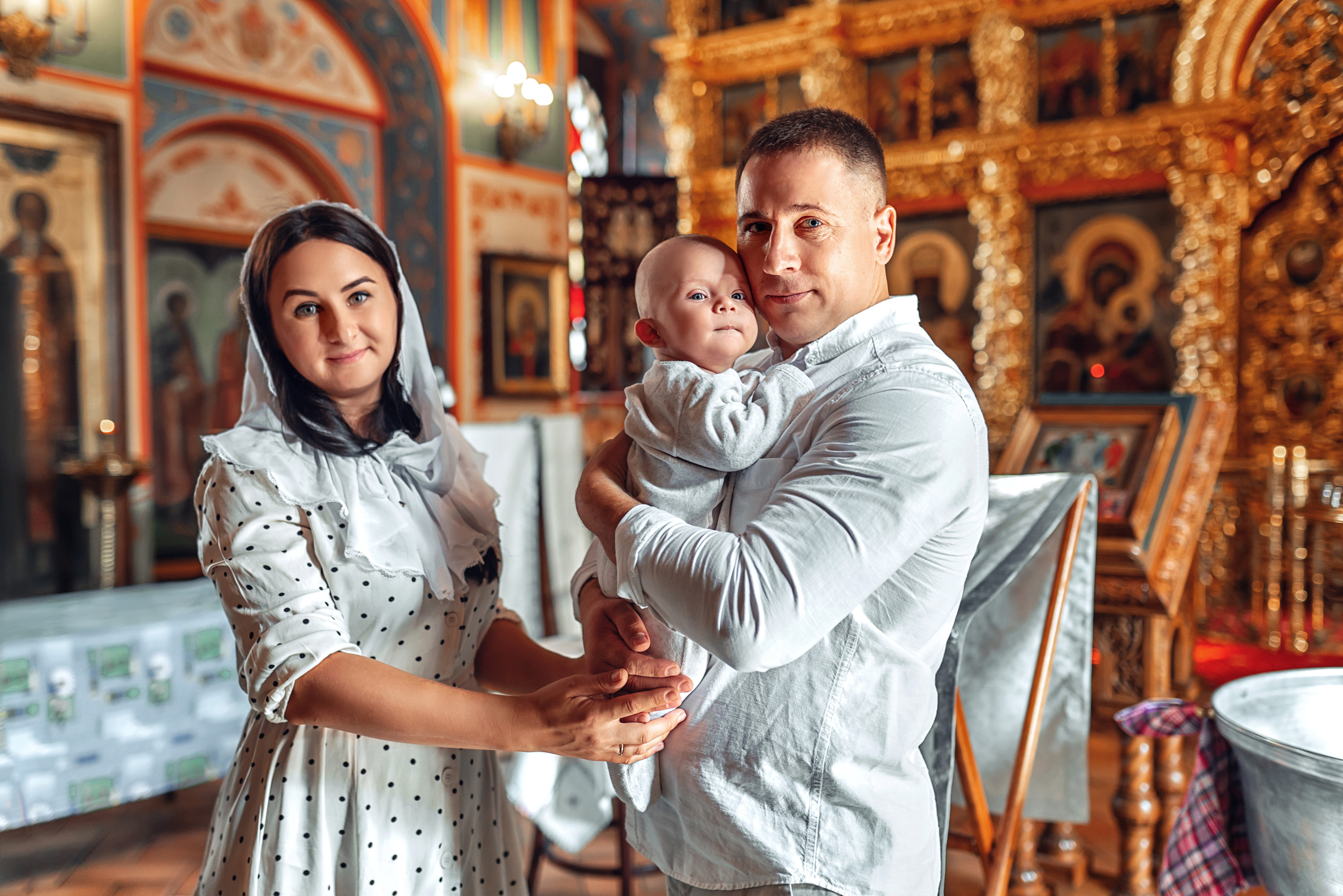 Фотограф на крещение Москва. Храм Казанской в Котельниках. Фотограф \ Видеограф на Крещение, Венчание Москва| Семейные съемки