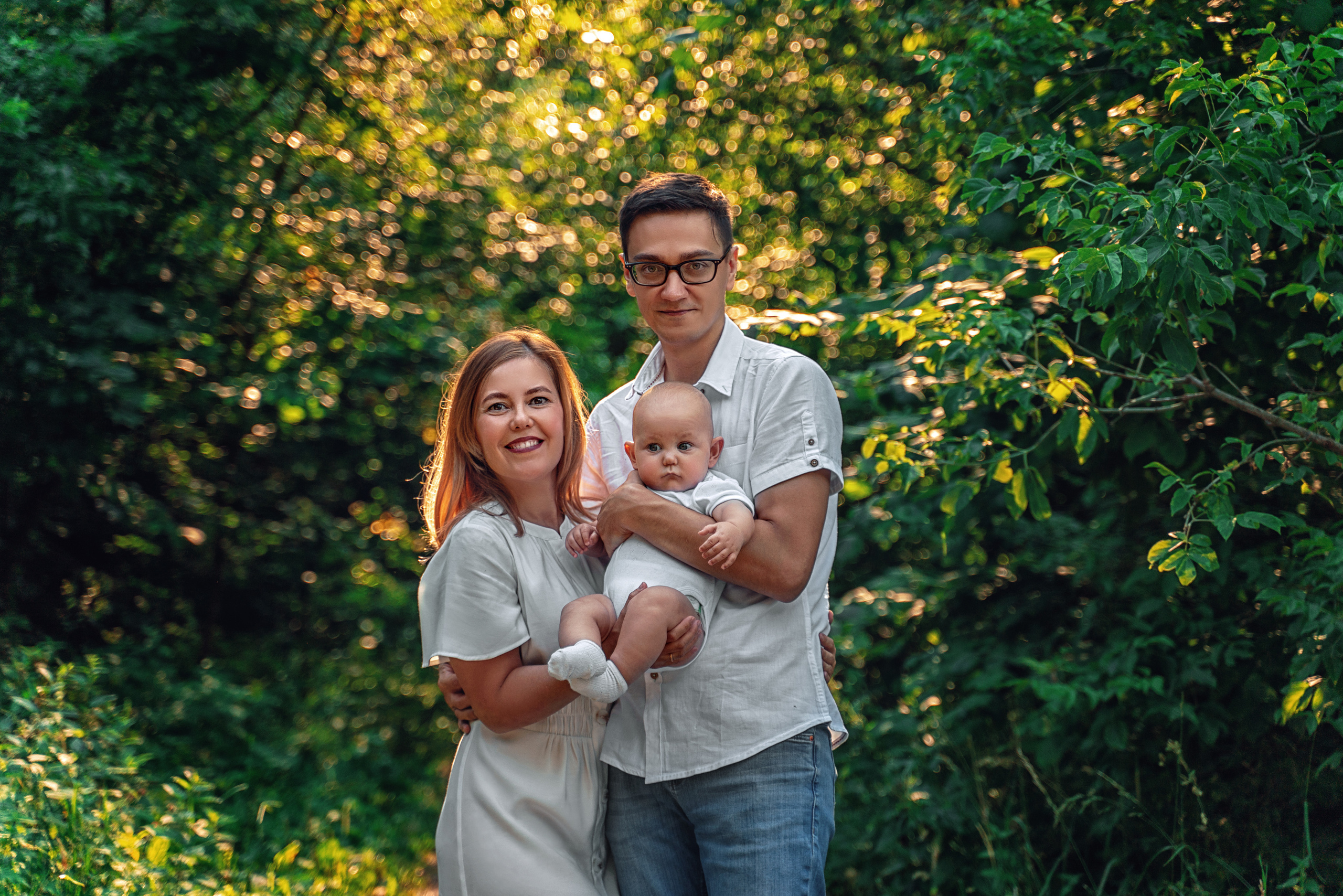 Прогулка в Сосновом бору. Фотограф \ Видеограф на Крещение, Венчание Москва| Семейные съемки