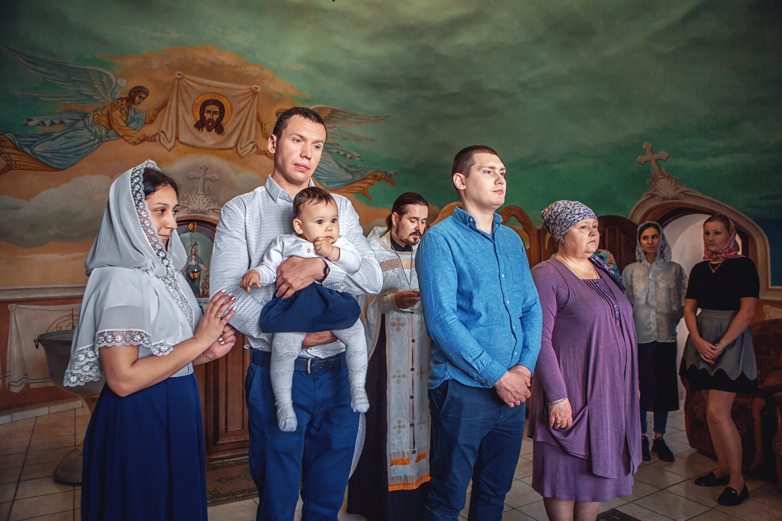 Фотограф на крещение Москва. Храм Божией Материя в Мытищах. Фотограф \ Видеограф на Крещение, Венчание Москва| Семейные съемки
