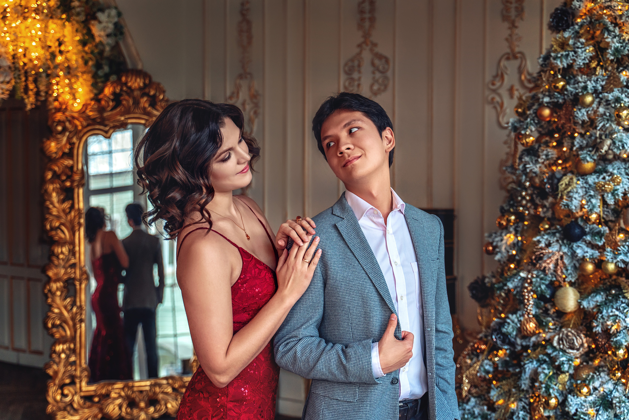 Новый год. Елена. Зал Ренесанс. Фотограф \ Видеограф на Крещение, Венчание Москва| Семейные съемки