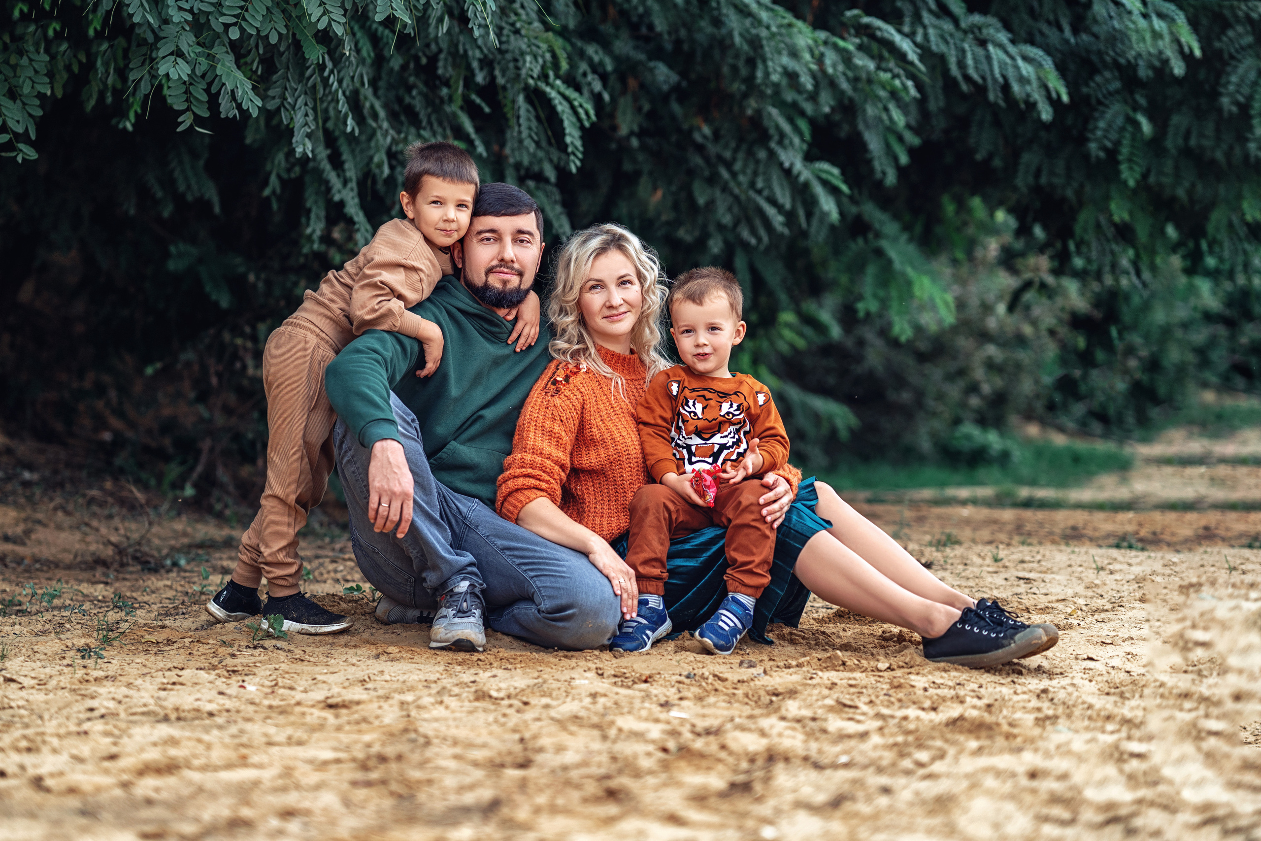 Прогулка в карьере. Фотограф \ Видеограф на Крещение, Венчание Москва| Семейные съемки