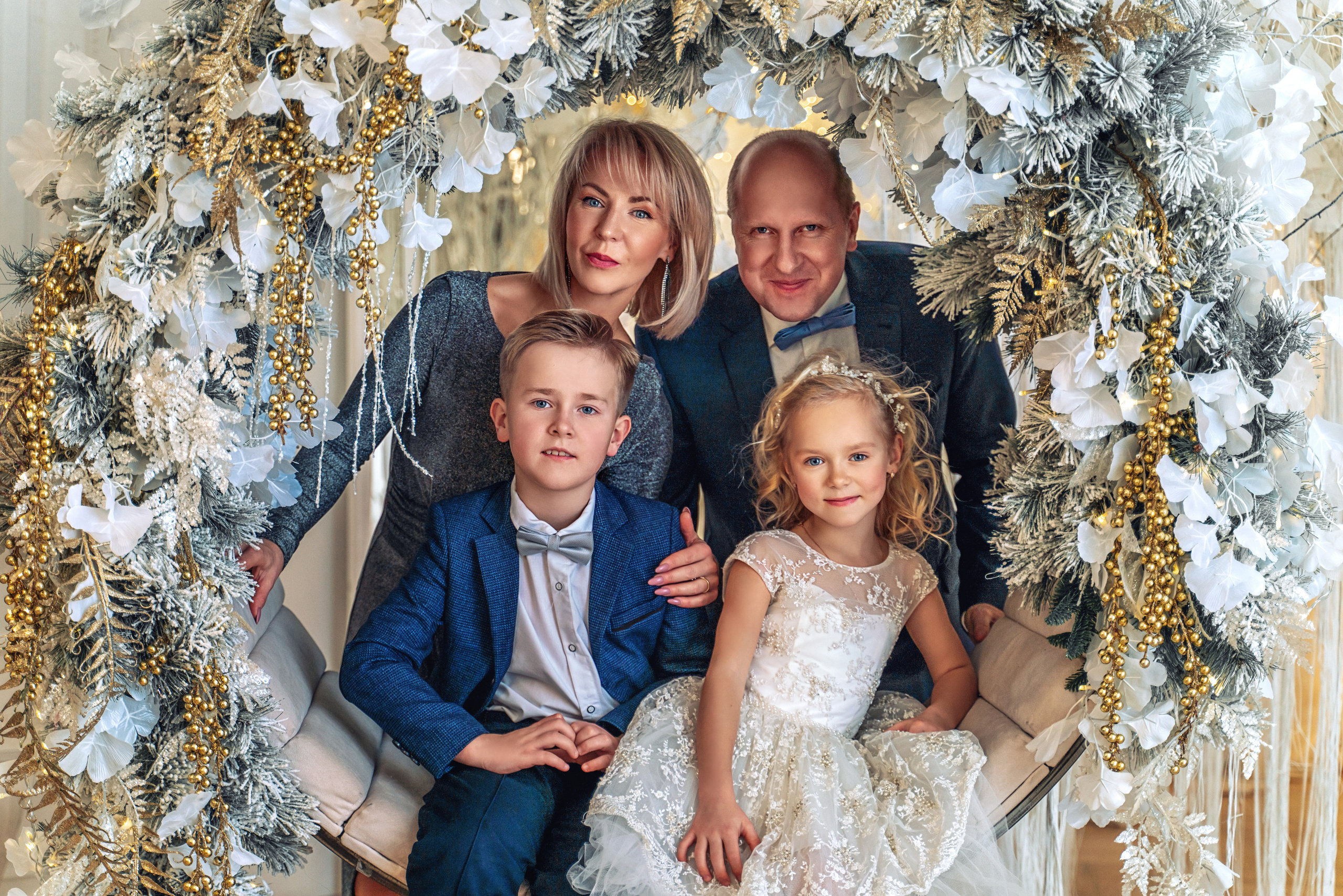 Новый год. Оксана. Зал Сезар. Фотограф \ Видеограф на Крещение, Венчание Москва| Семейные съемки