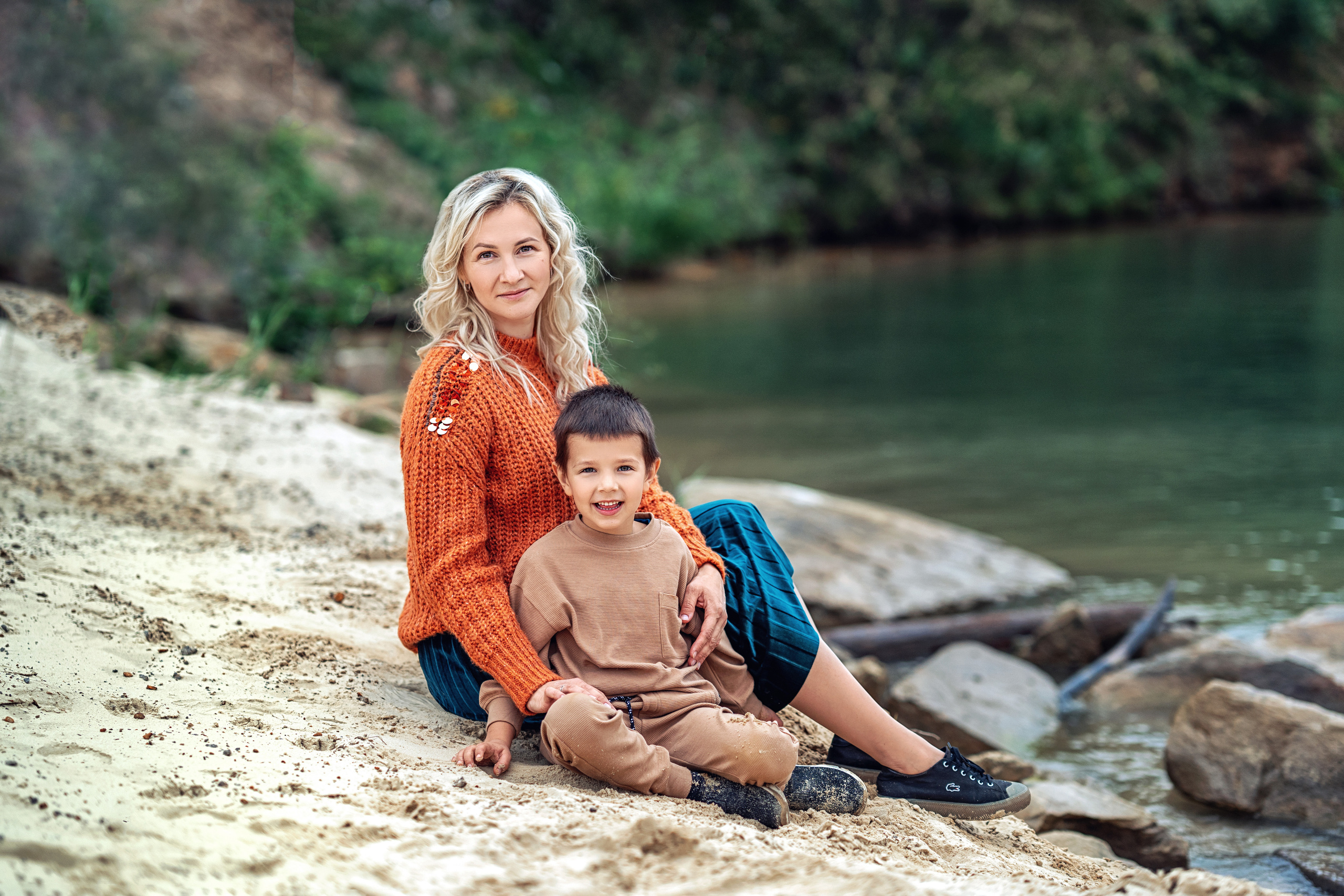 Прогулка в карьере. Фотограф \ Видеограф на Крещение, Венчание Москва| Семейные съемки