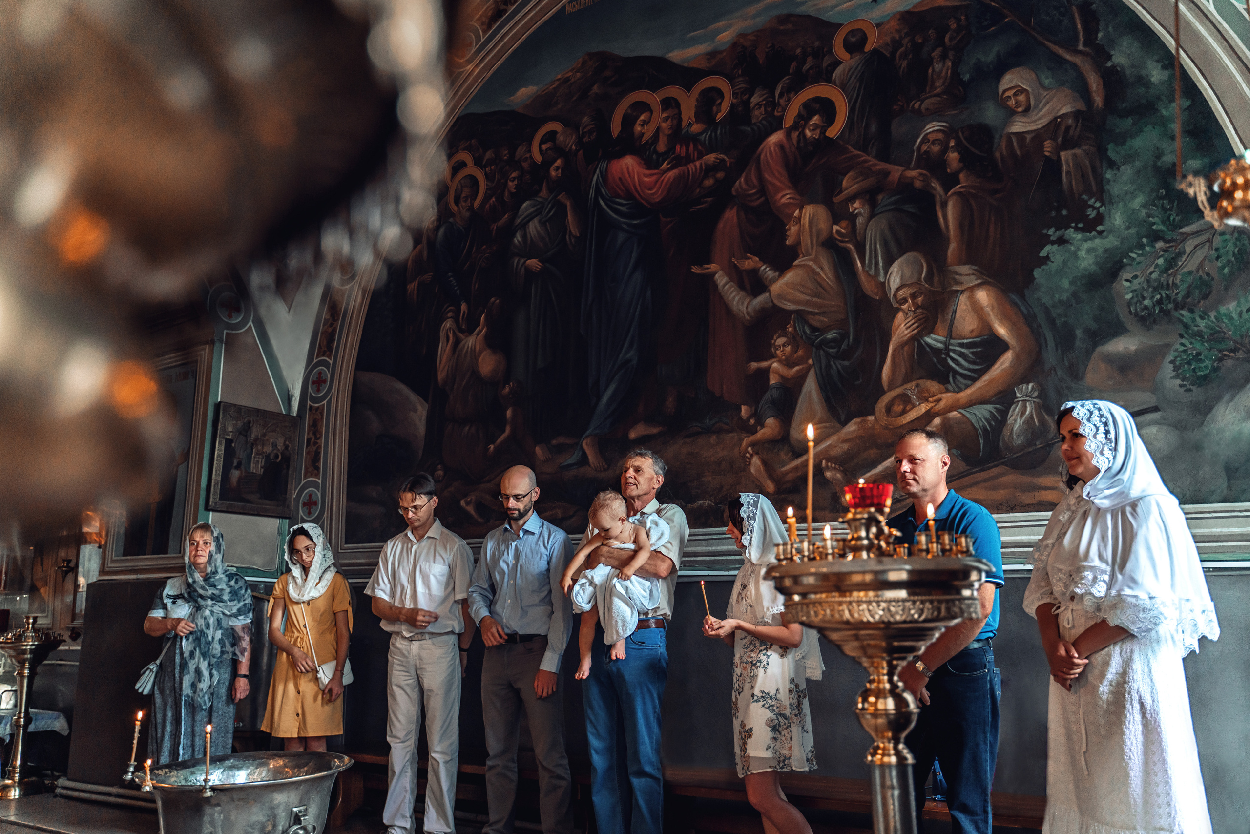 Фотограф на крещение Москва. Храм Успения пресвятой Богородицы Жилино. Фотограф \ Видеограф на Крещение, Венчание Москва| Семейные съемки