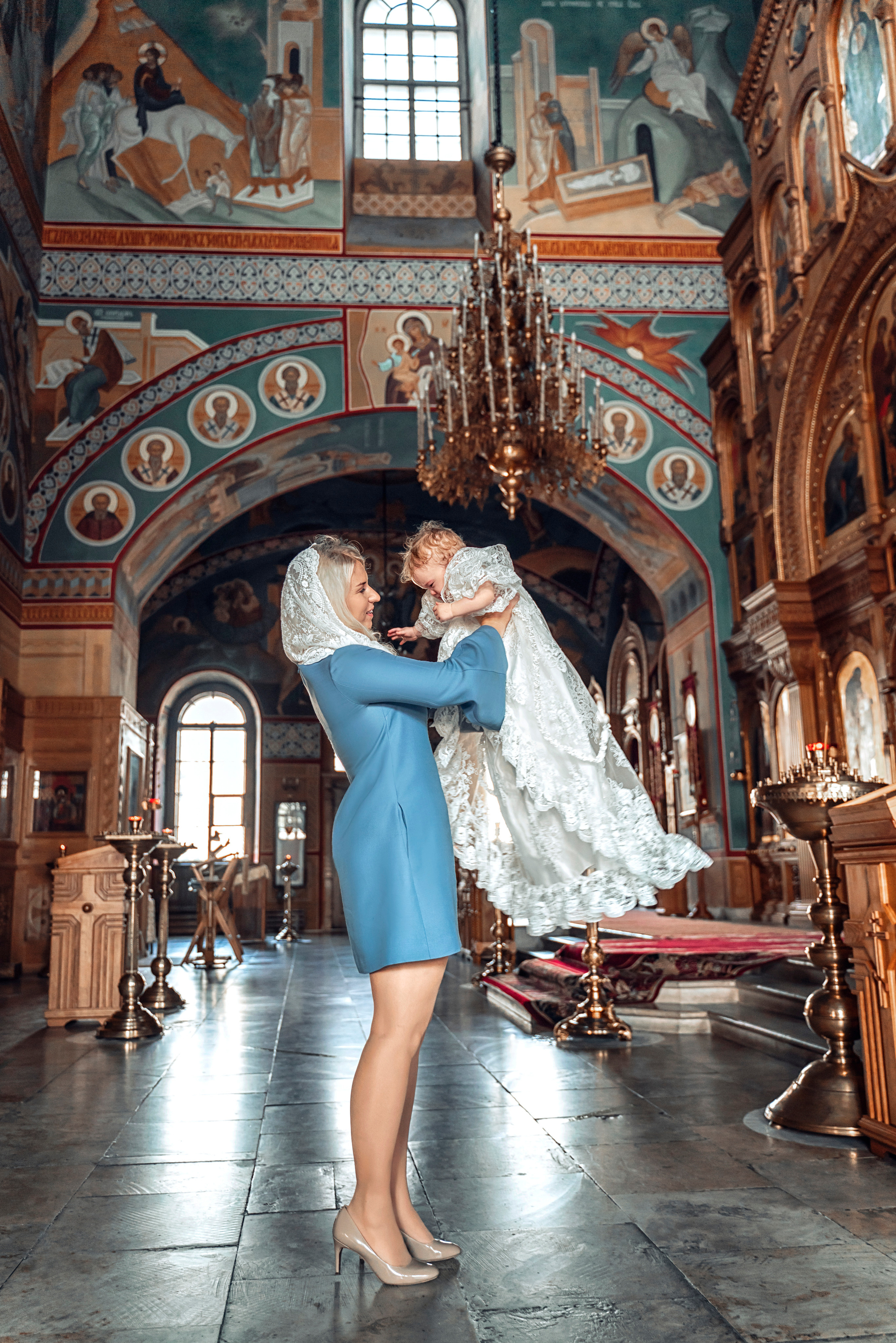 Фотограф на крещение Москва. Храм Николая Чудотворца в Покровском. Фотограф \ Видеограф на Крещение, Венчание Москва| Семейные съемки