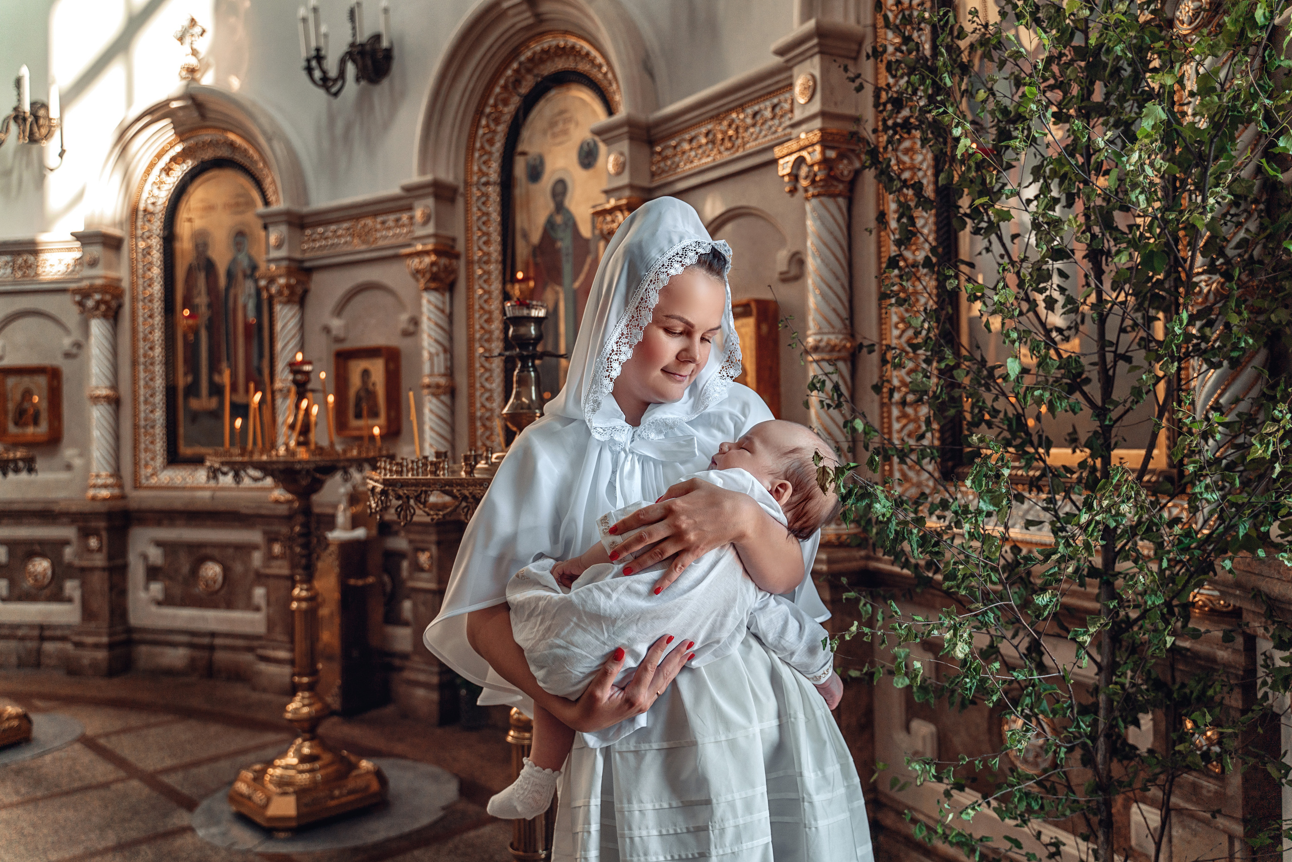 Фотограф на крещение Москва. Храм Живоначальной Троицы. Фотограф \ Видеограф на Крещение, Венчание Москва| Семейные съемки