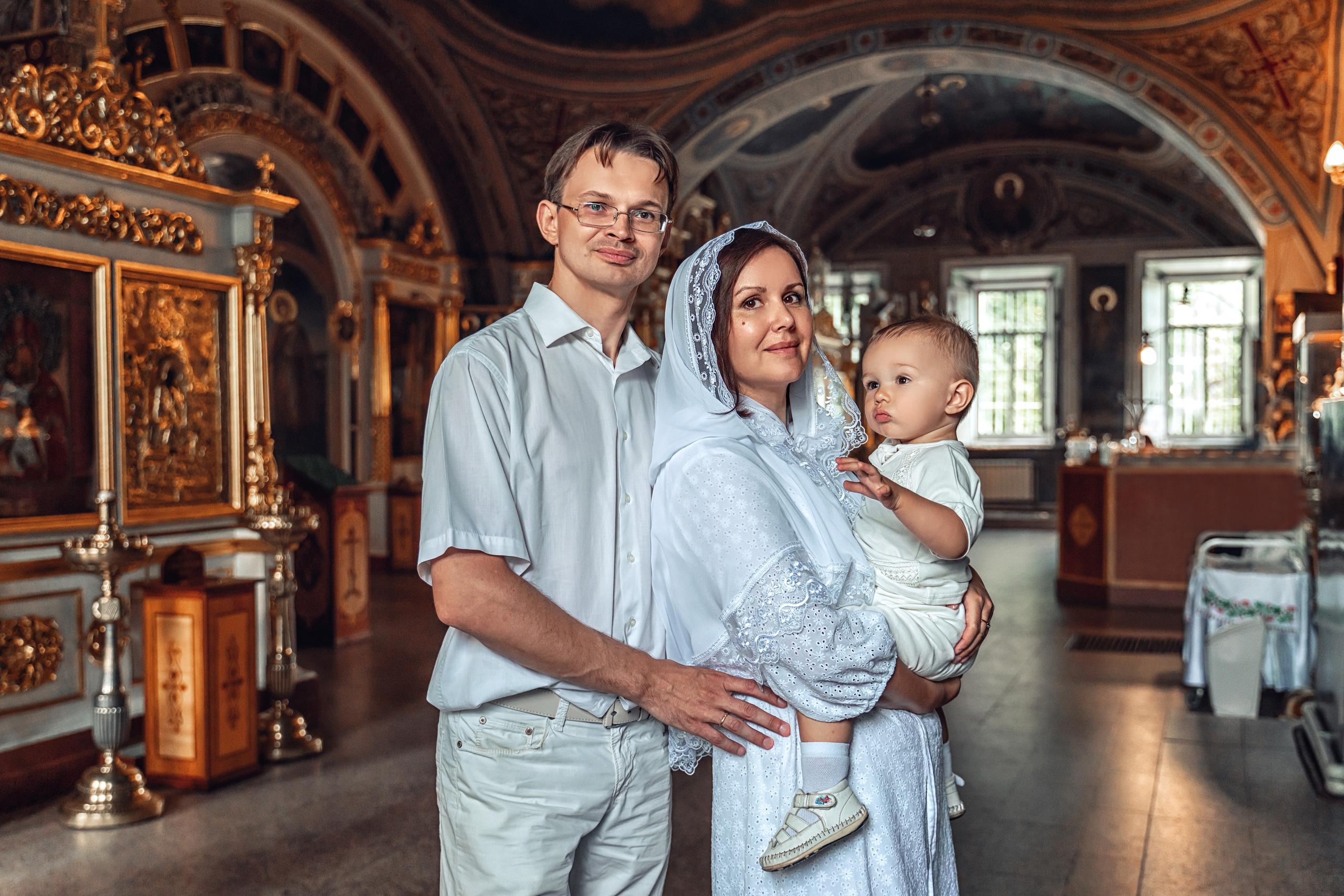Фотограф на крещение Москва. Храм Успения пресвятой Богородицы Жилино. Фотограф \ Видеограф на Крещение, Венчание Москва| Семейные съемки