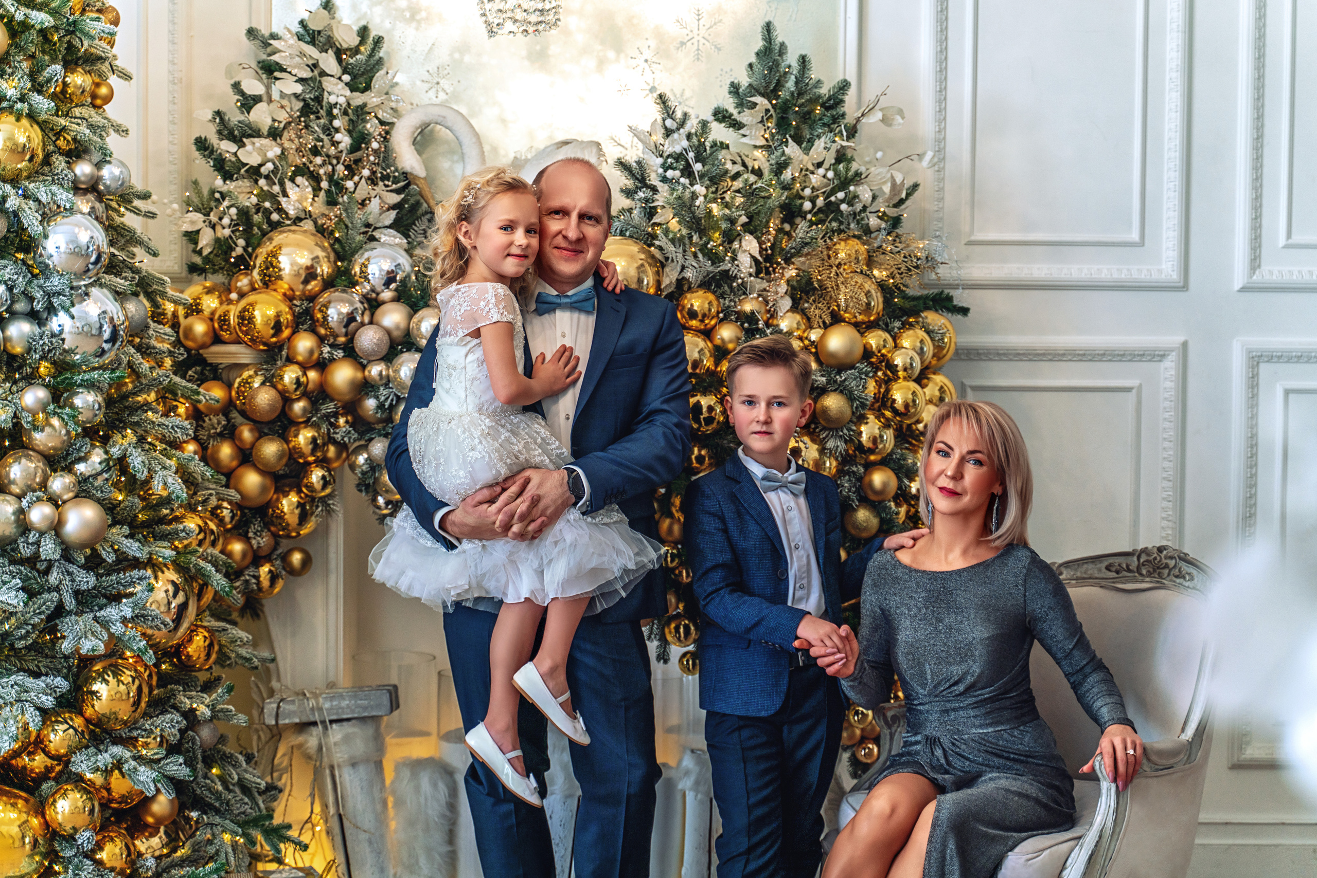 Новый год. Оксана. Зал Сезар. Фотограф \ Видеограф на Крещение, Венчание Москва| Семейные съемки