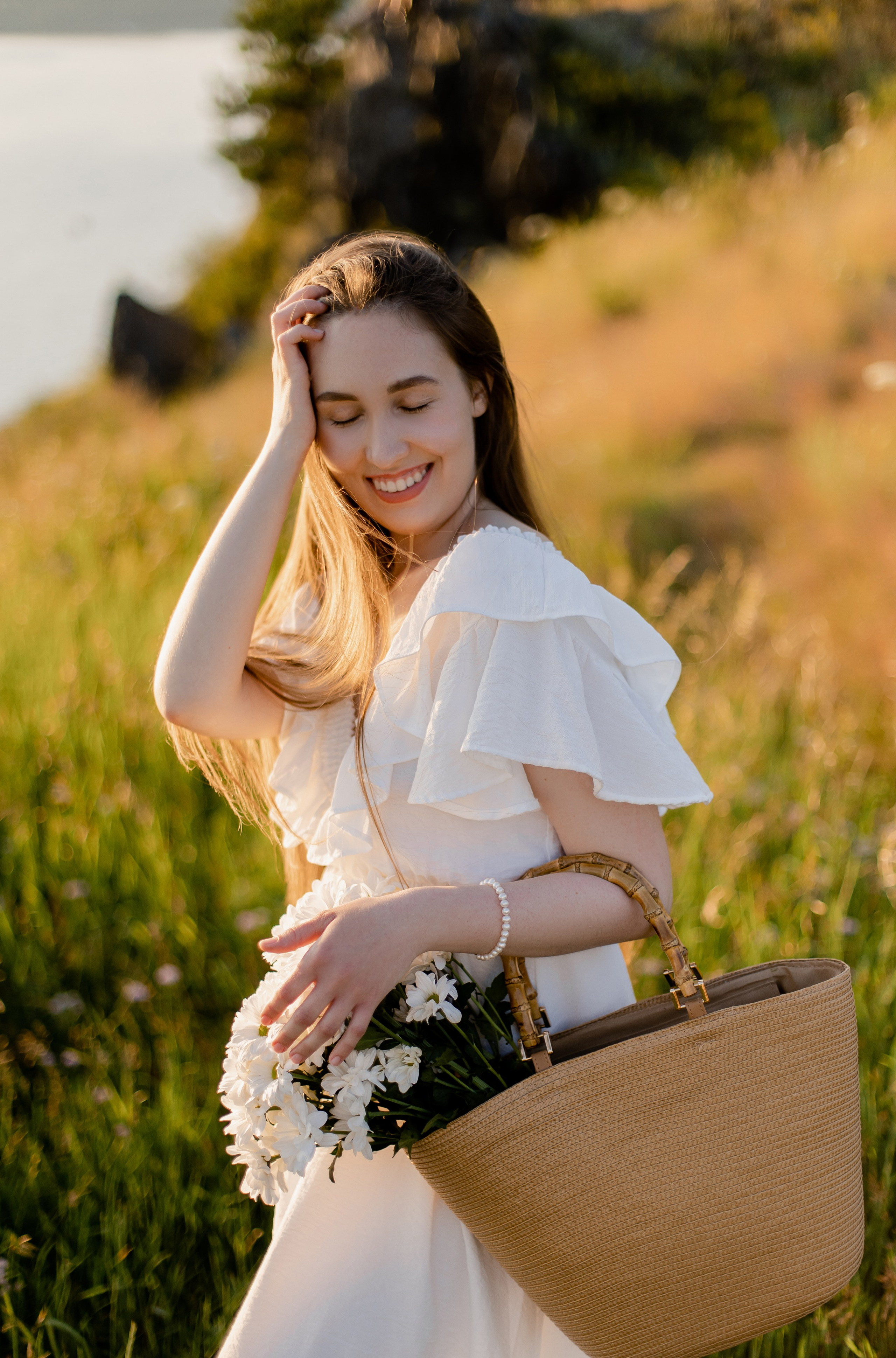 Анастасия, съёмка на закате. Свадебный и портретный фотограф в Миассе Филиппенко Дарья