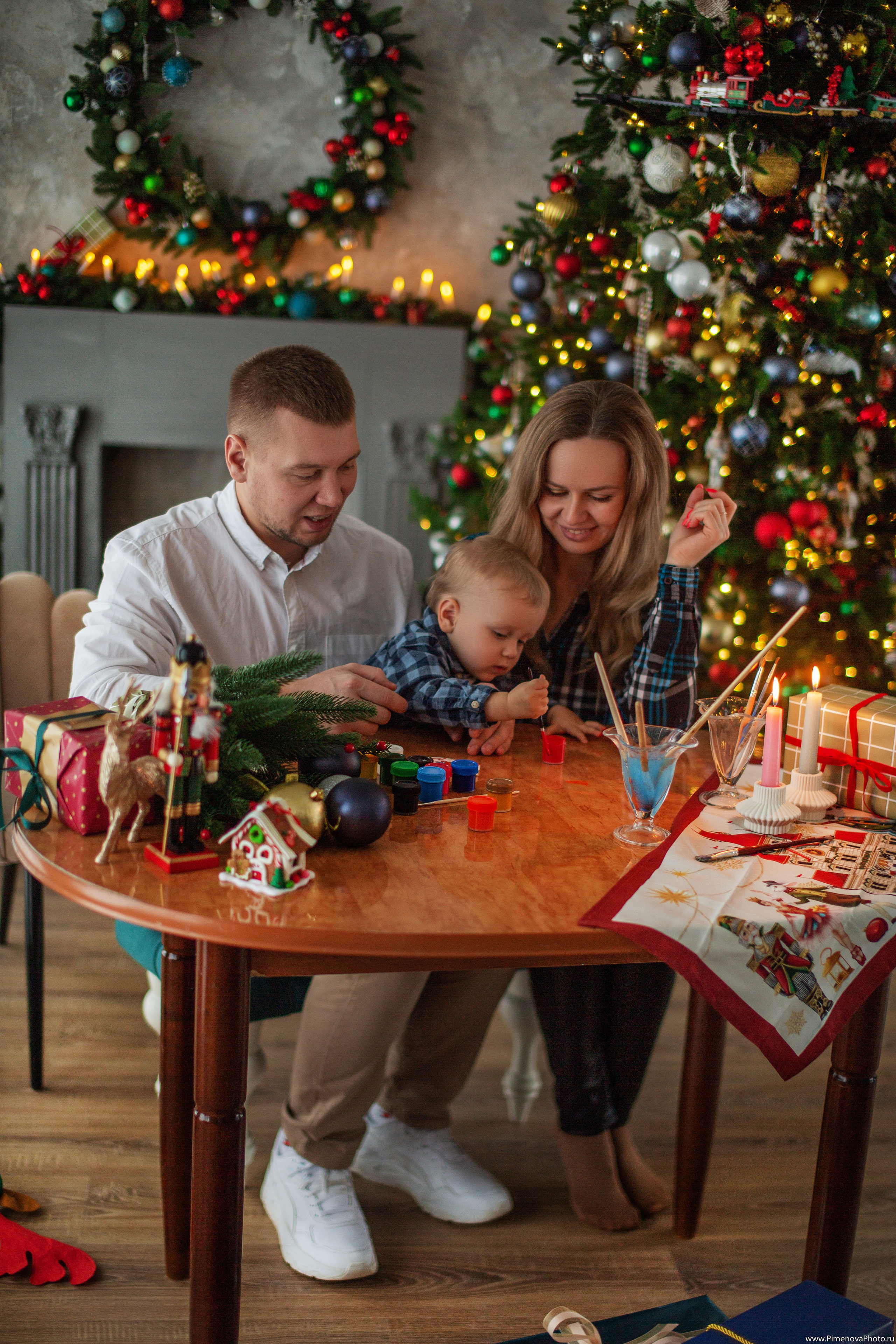 Новогодняя сказка Маркуса, 2024. Семейный и детский фотограф в Петрозаводске