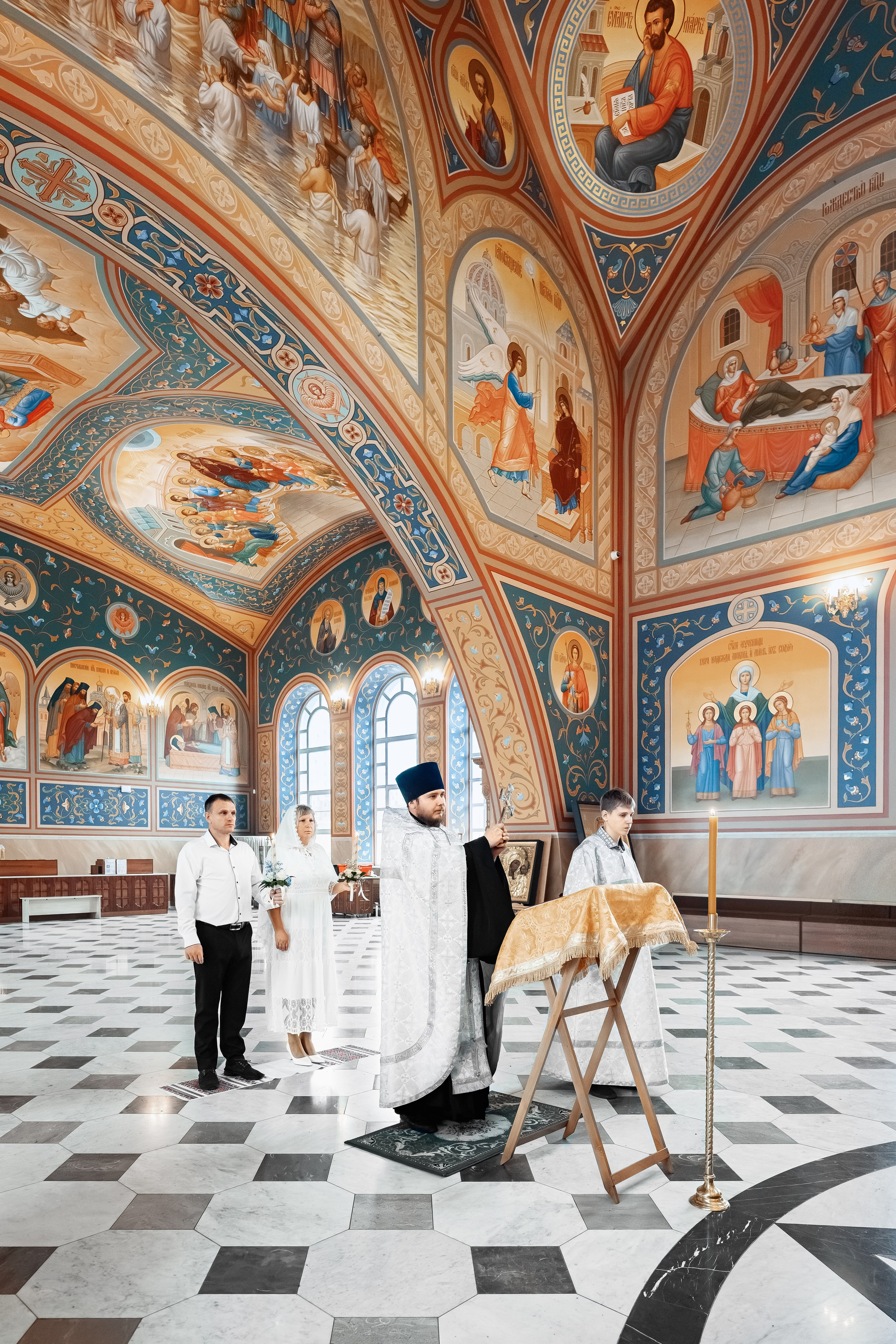 Храм пр. Пимена Угрешского. Церковный фотограф на Таинство Крещения и Венчания в Оренбурге и Оренбургской области Екатерина Белкина