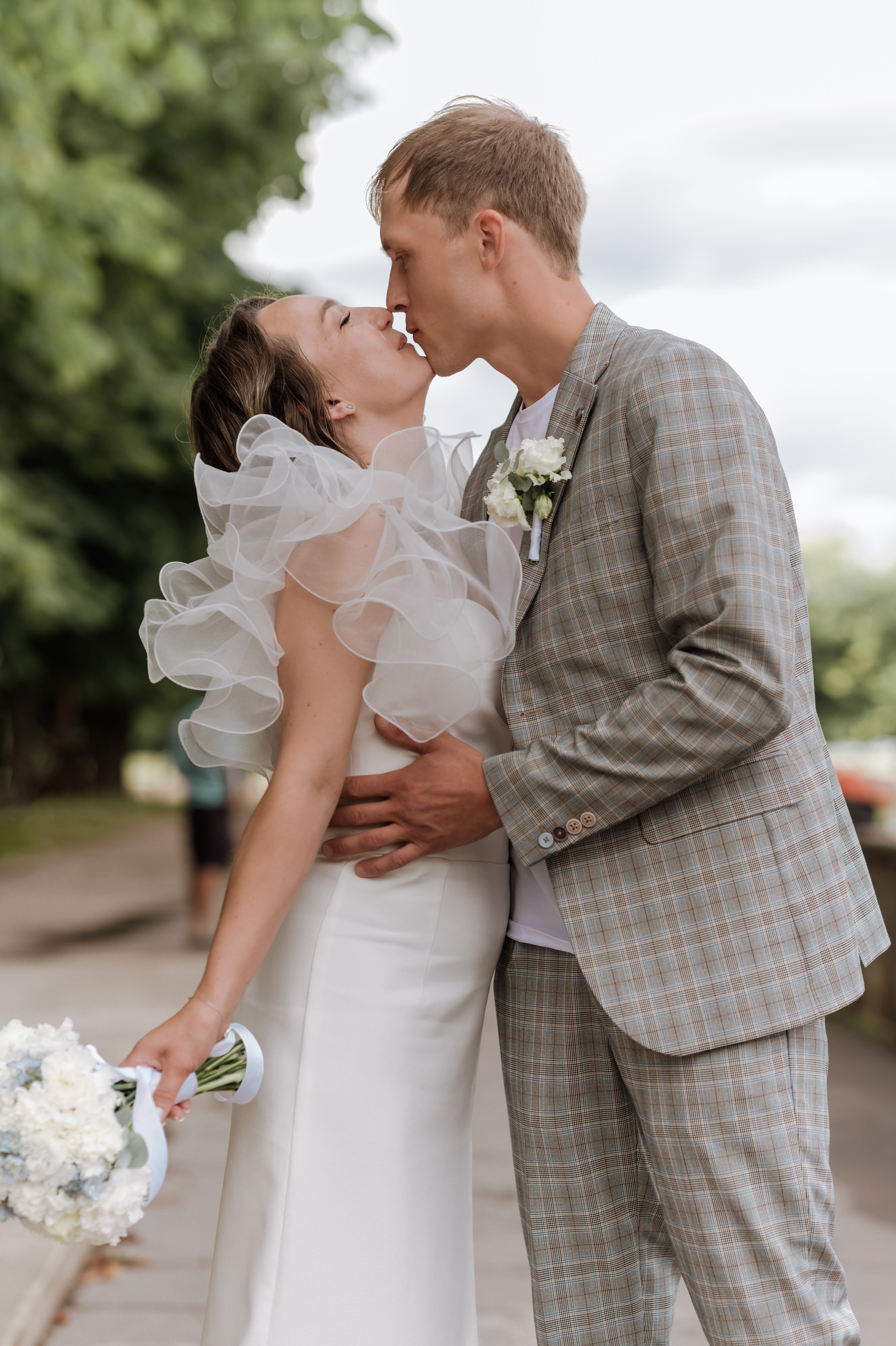 Дмитрий Юлия. Свадебная прогулка. Hochzeitsfotografin Leipzig Dresden