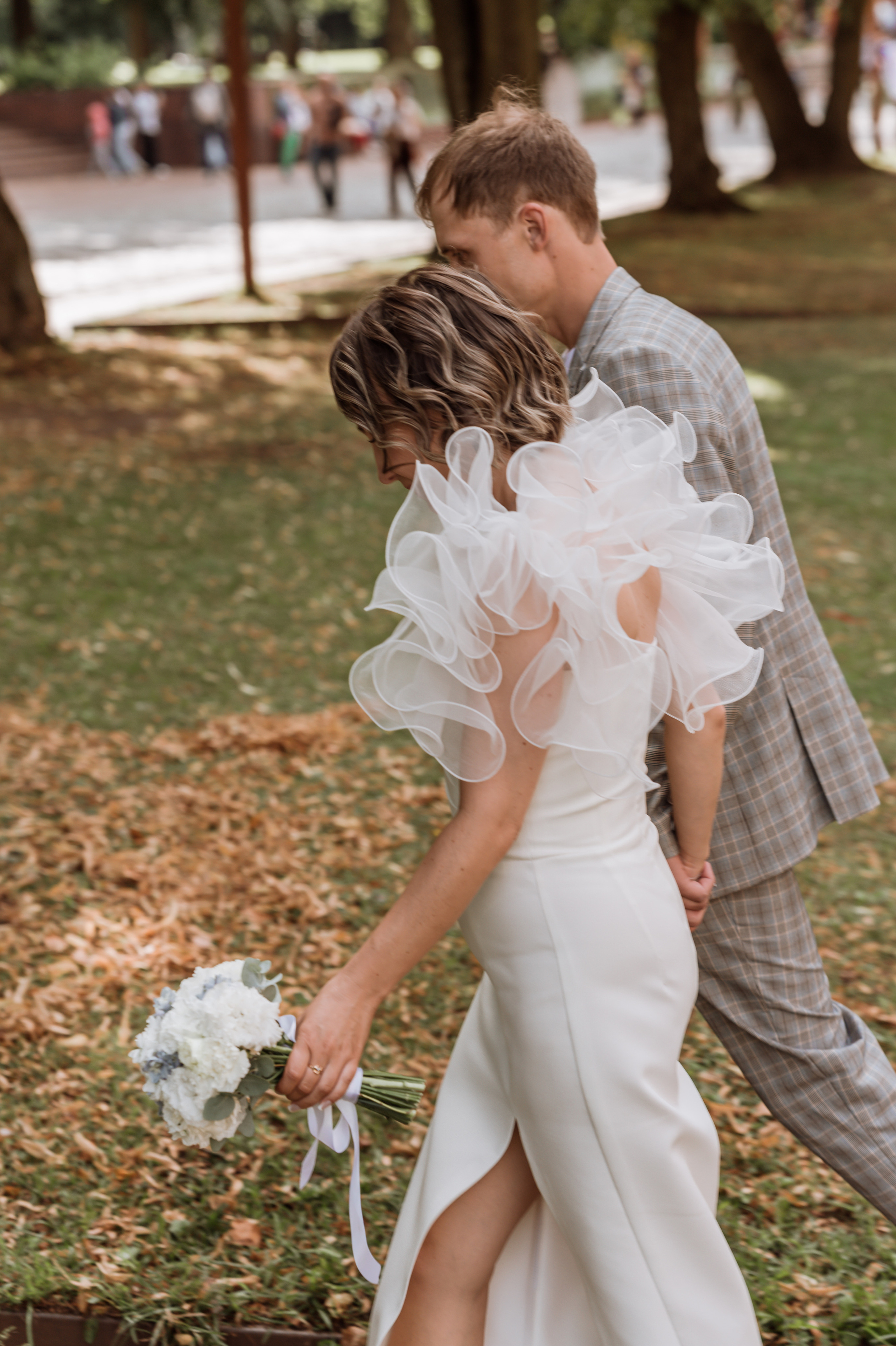 Дмитрий Юлия. Свадебная прогулка. Hochzeitsfotografin Leipzig Dresden