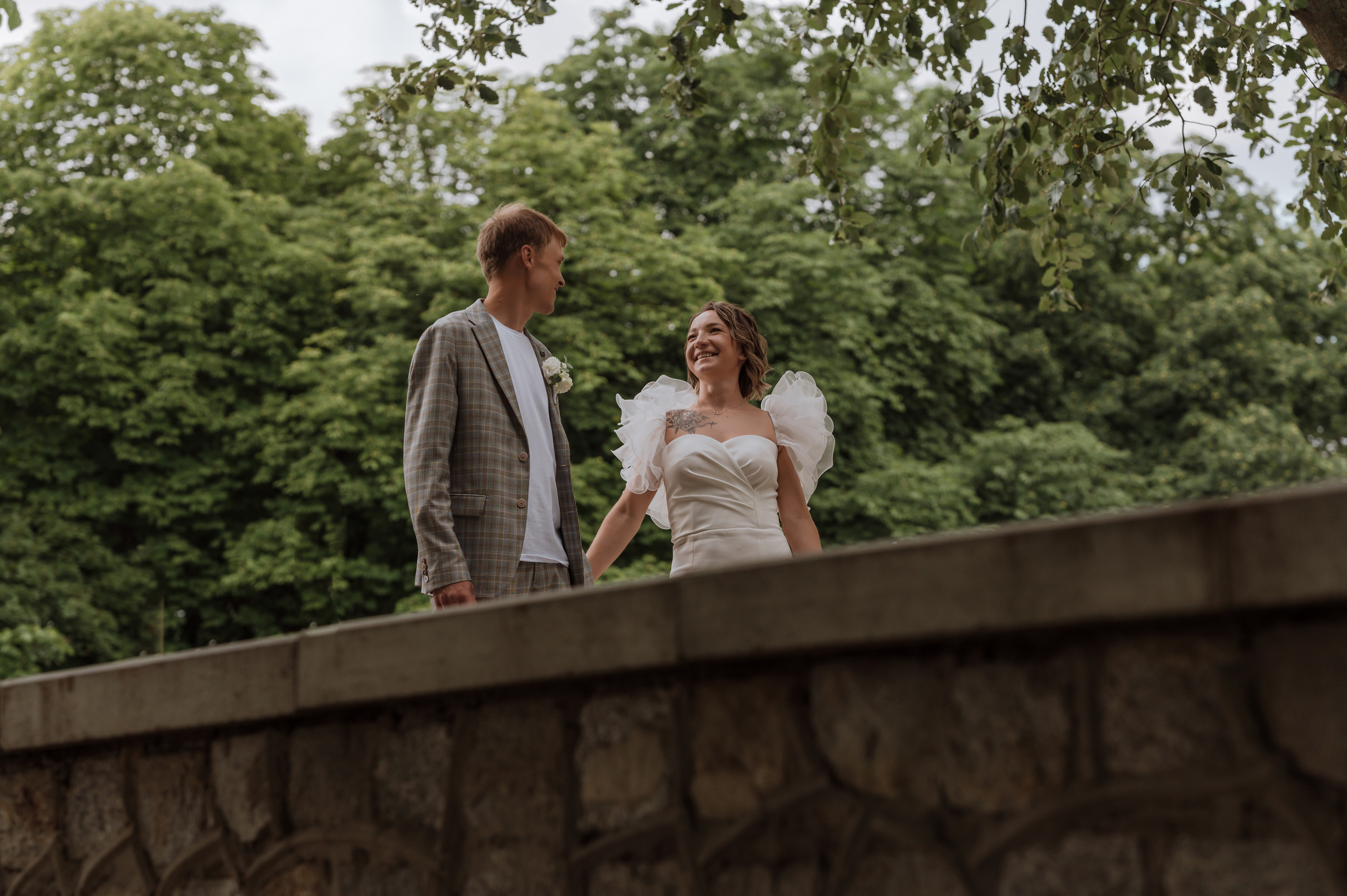 Дмитрий Юлия. Свадебная прогулка. Hochzeitsfotografin Leipzig Dresden