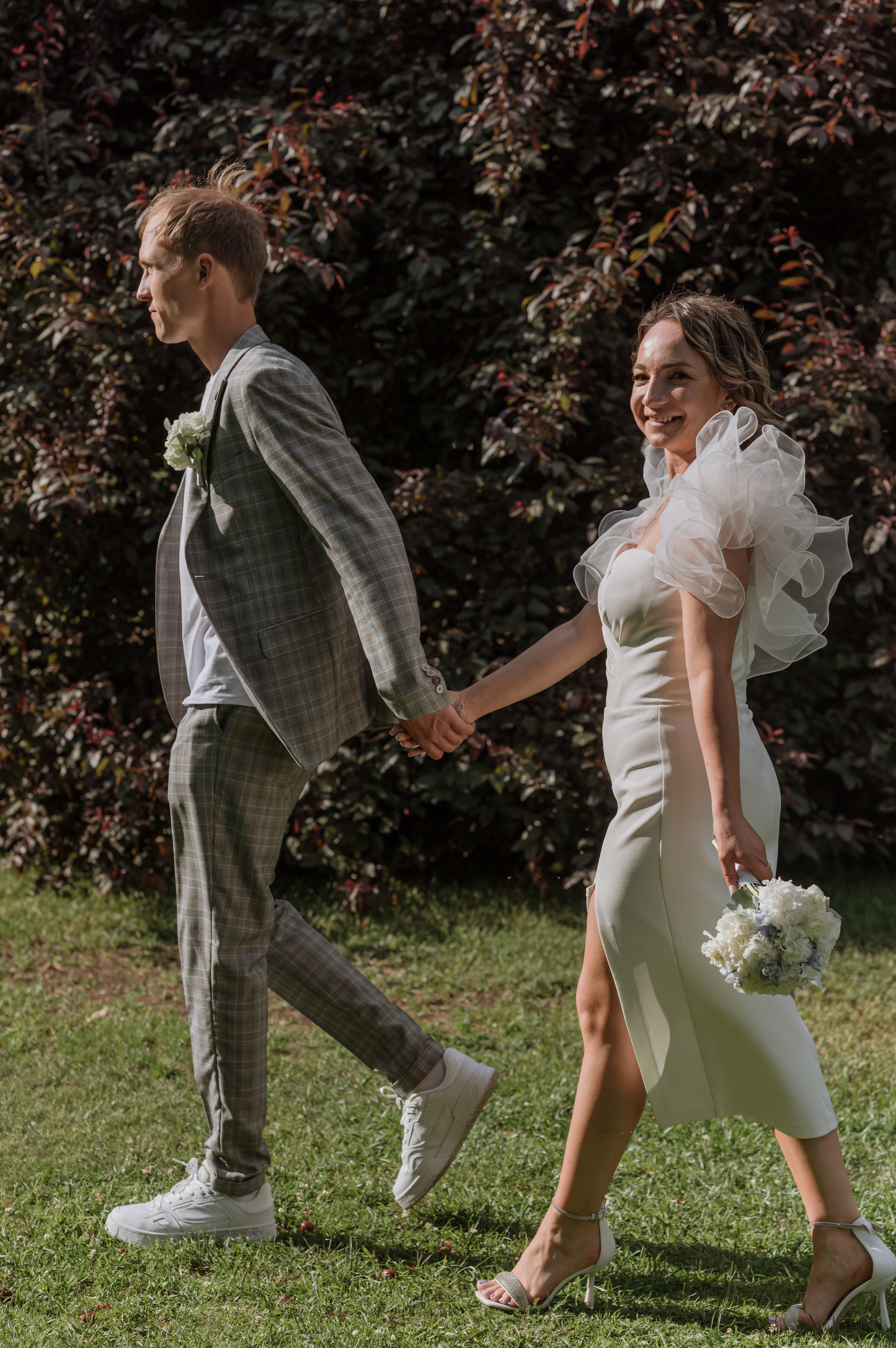 Дмитрий Юлия. Свадебная прогулка. Hochzeitsfotografin Leipzig Dresden