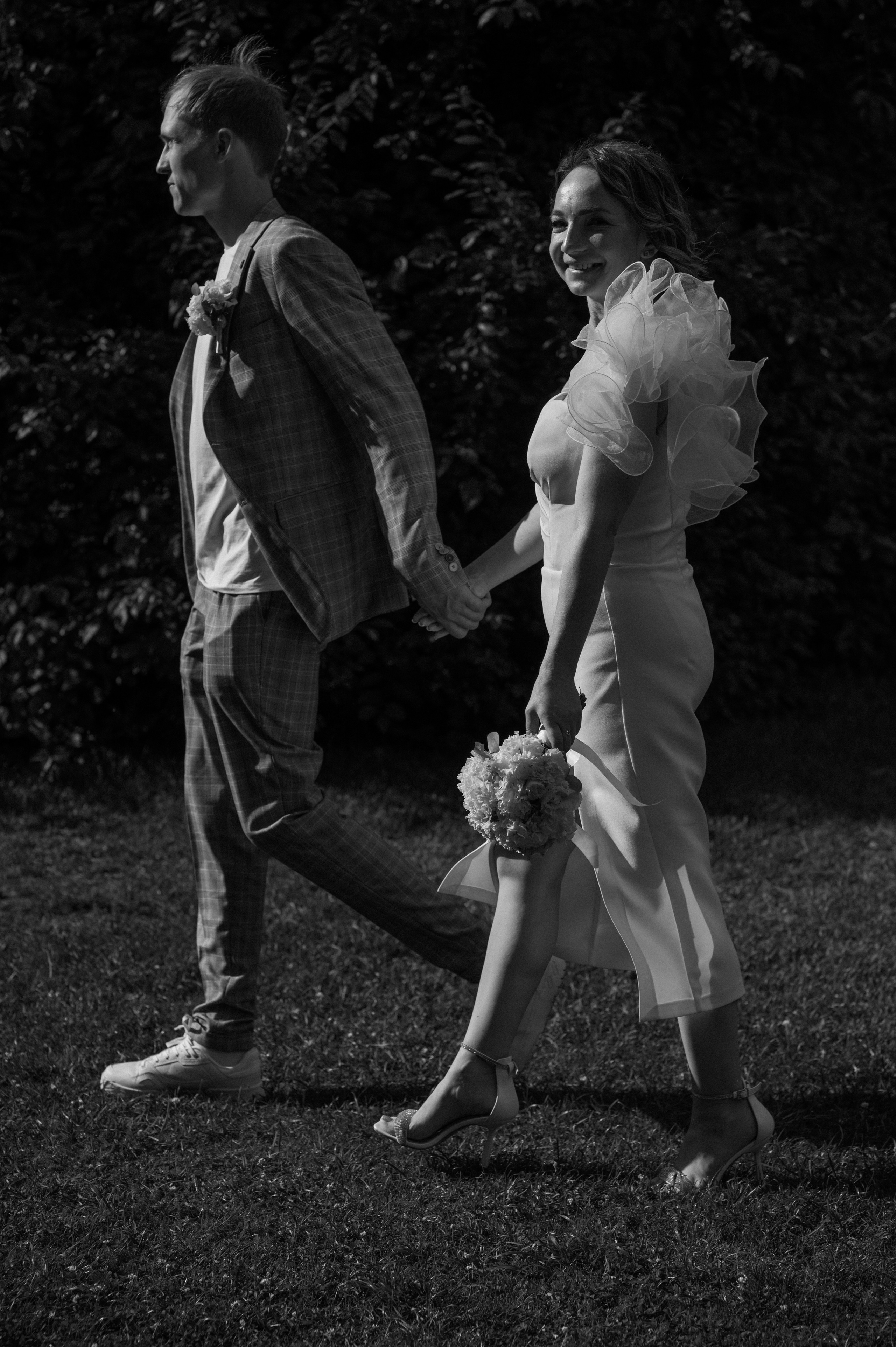 Дмитрий Юлия. Свадебная прогулка. Hochzeitsfotografin Leipzig Dresden