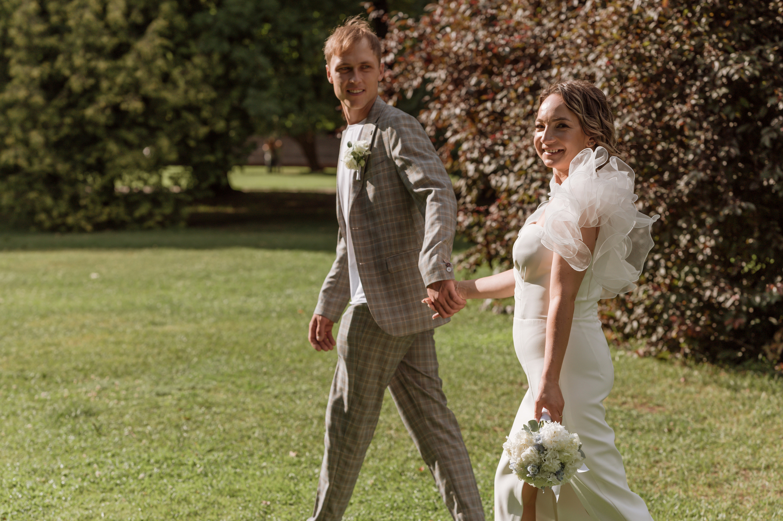 Дмитрий Юлия. Свадебная прогулка. Hochzeitsfotografin Leipzig Dresden