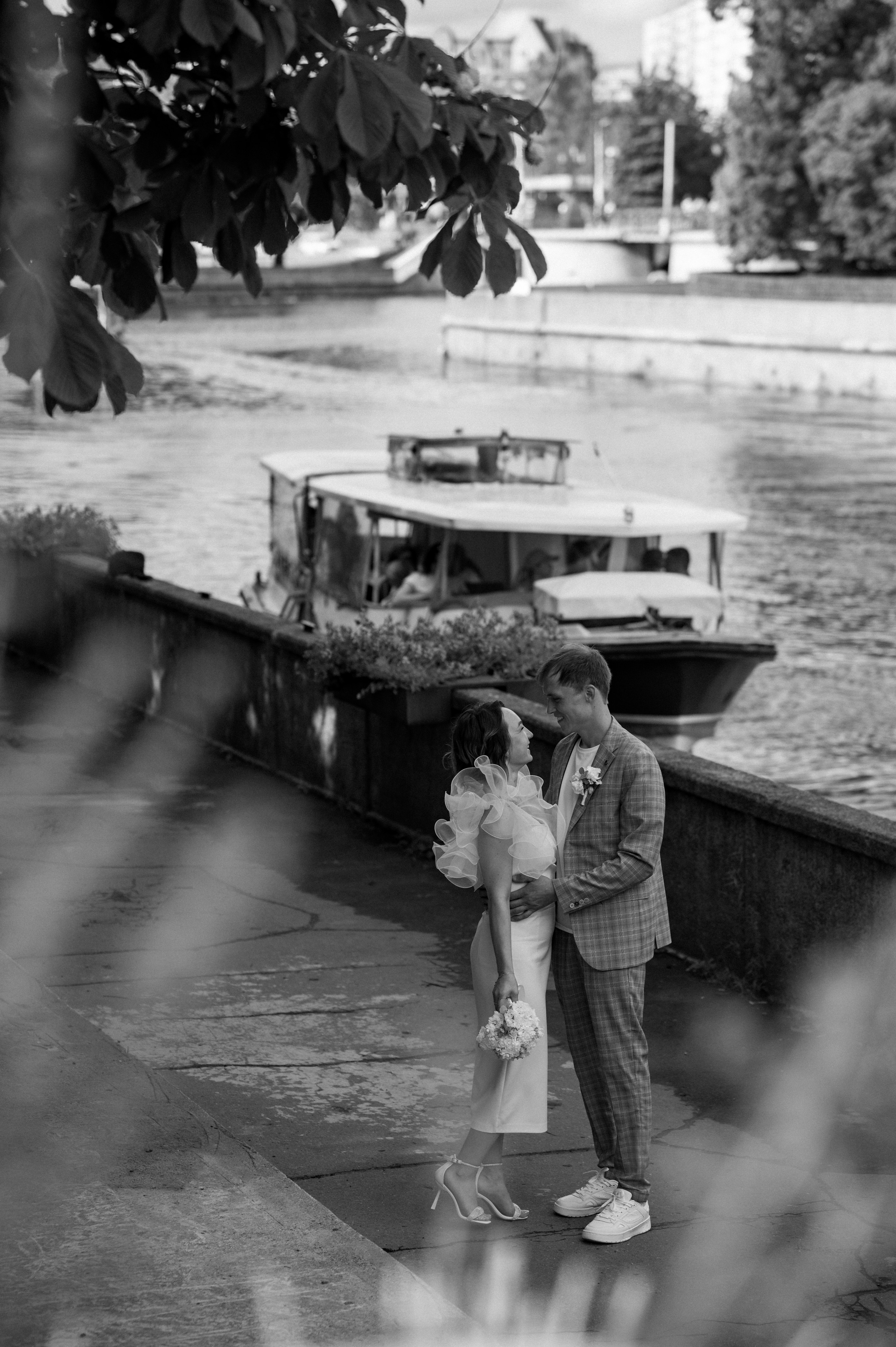 Дмитрий Юлия. Свадебная прогулка. Hochzeitsfotografin Leipzig Dresden