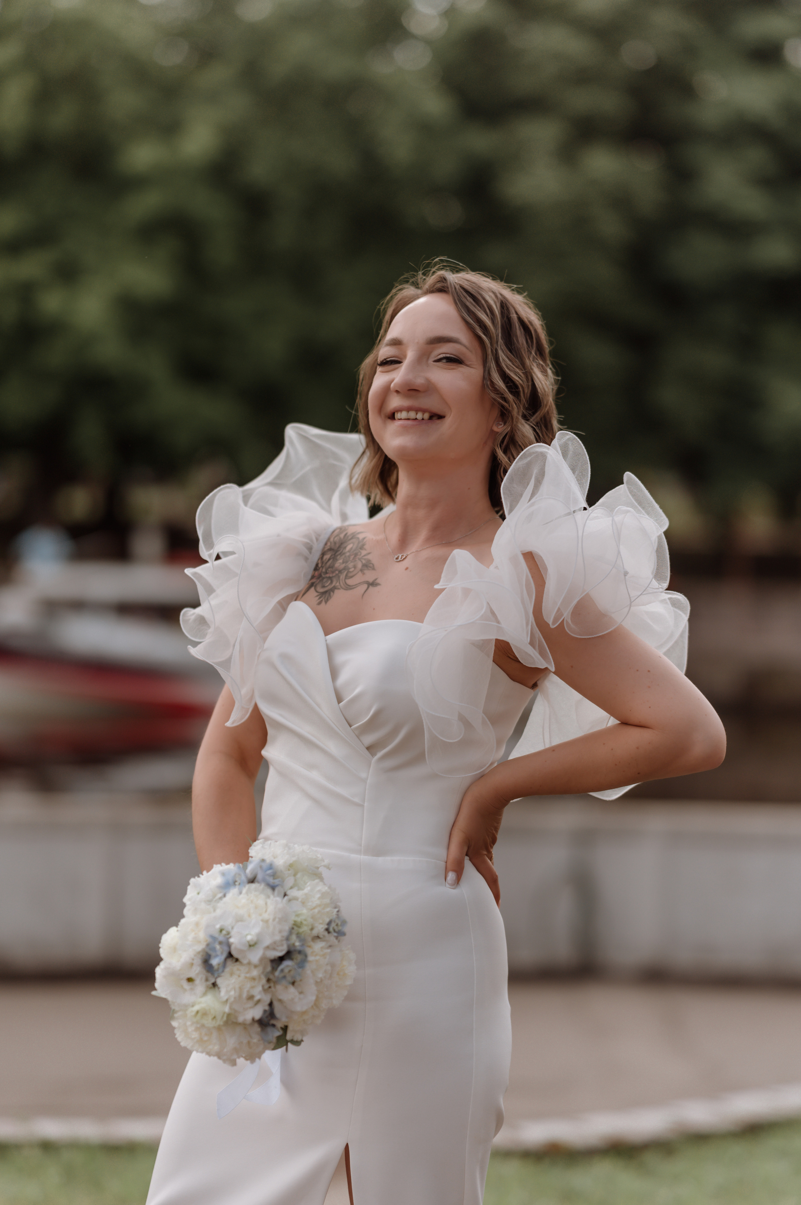 Дмитрий Юлия. Свадебная прогулка. Hochzeitsfotografin Leipzig Dresden