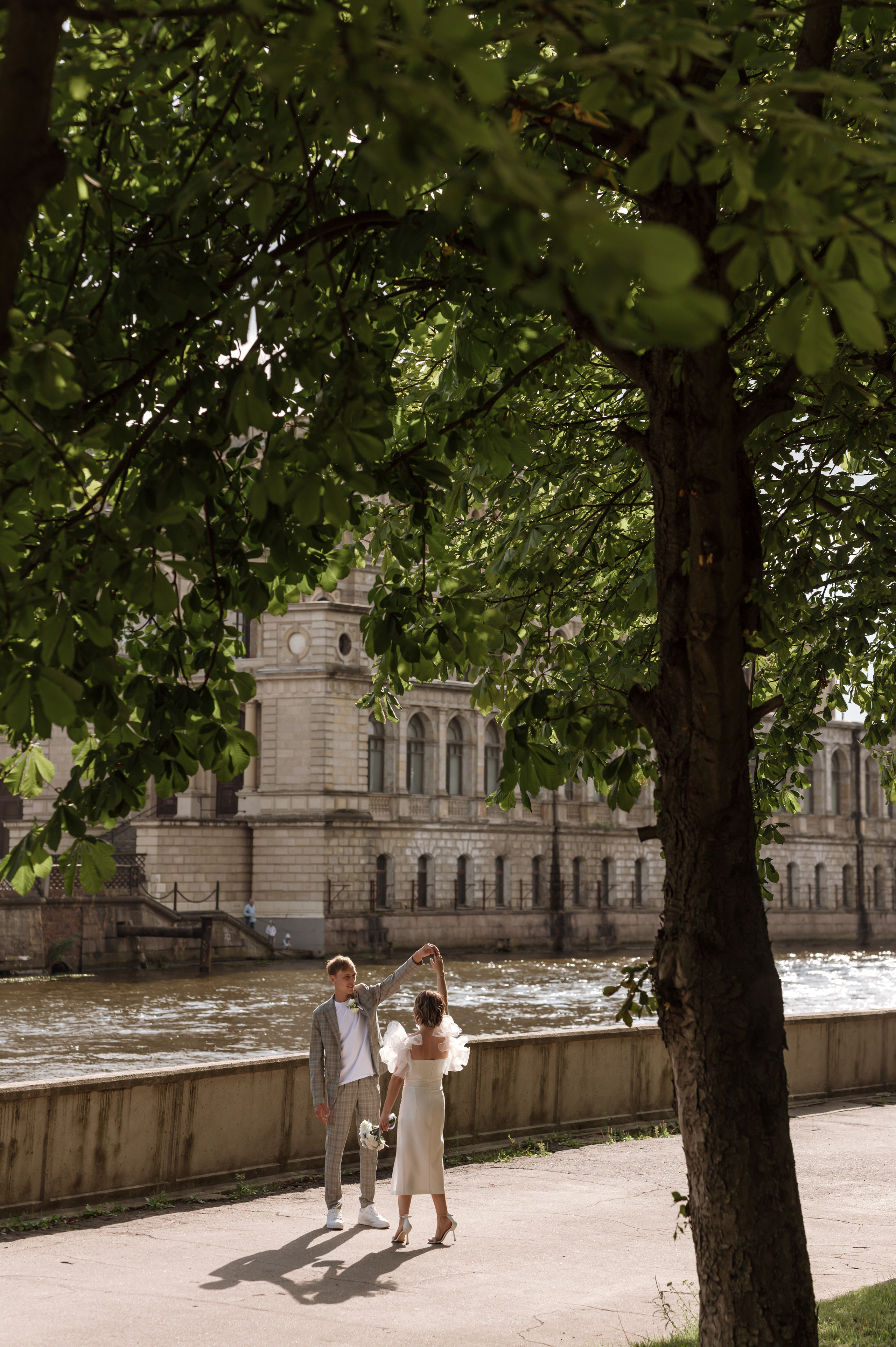 Дмитрий Юлия. Свадебная прогулка. Hochzeitsfotografin Leipzig Dresden