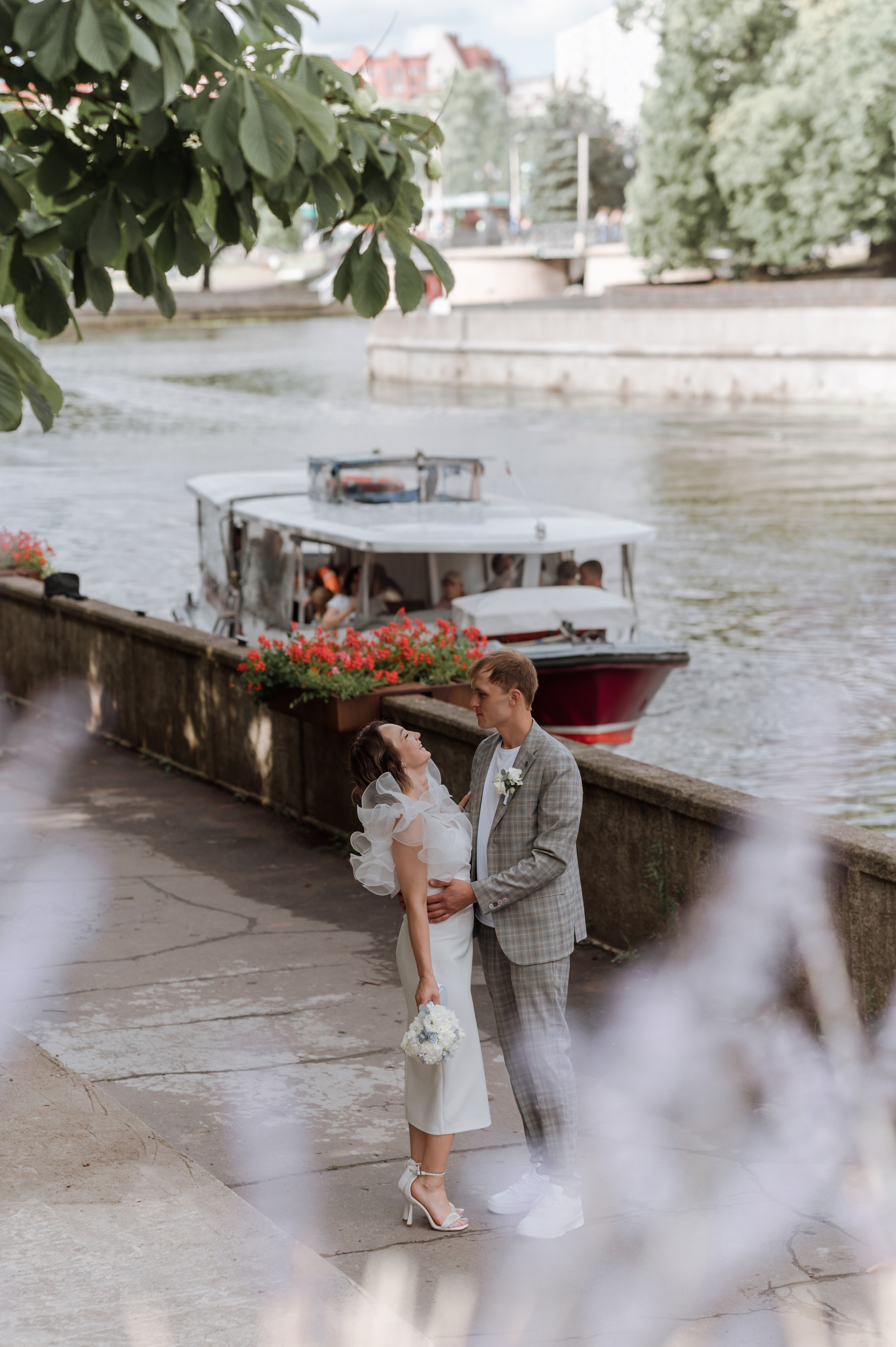 Дмитрий Юлия. Свадебная прогулка. Hochzeitsfotografin Leipzig Dresden