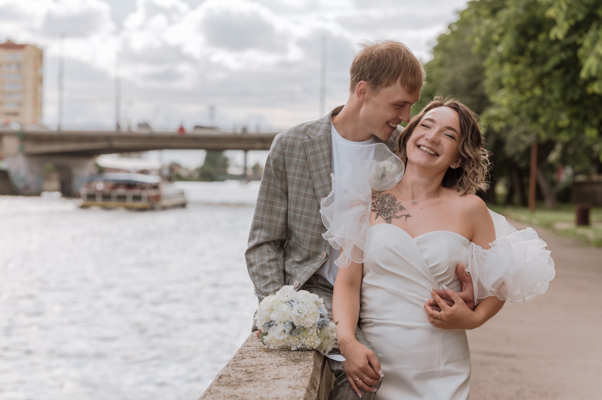 Дмитрий Юлия. Свадебная прогулка. Hochzeitsfotografin Leipzig Dresden