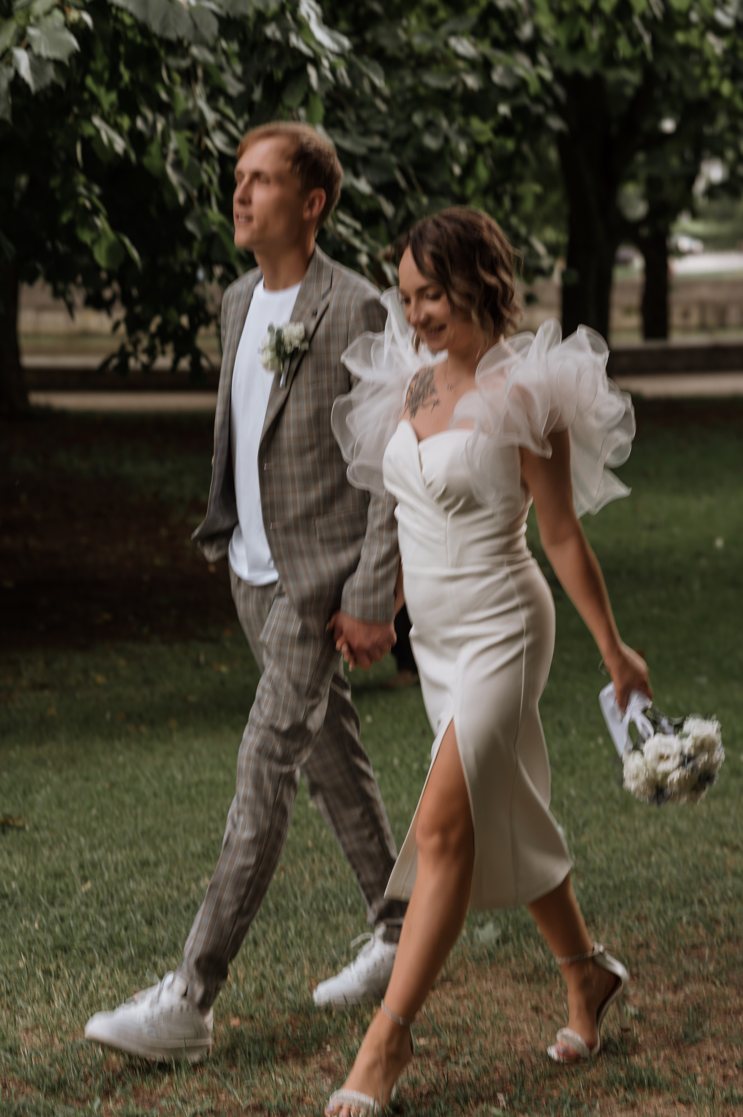 Дмитрий Юлия. Свадебная прогулка. Hochzeitsfotografin Leipzig Dresden