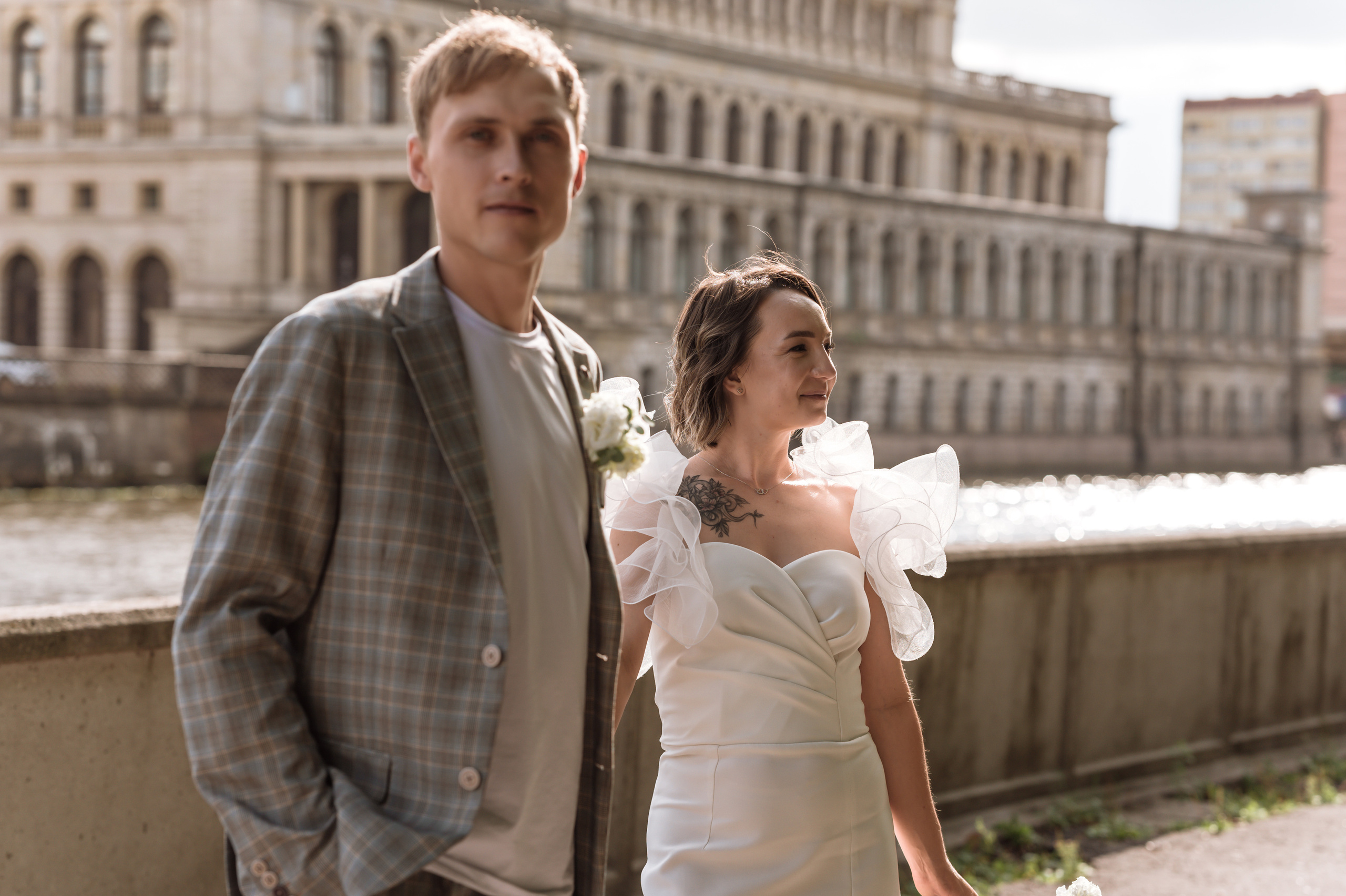 Дмитрий Юлия. Свадебная прогулка. Hochzeitsfotografin Leipzig Dresden