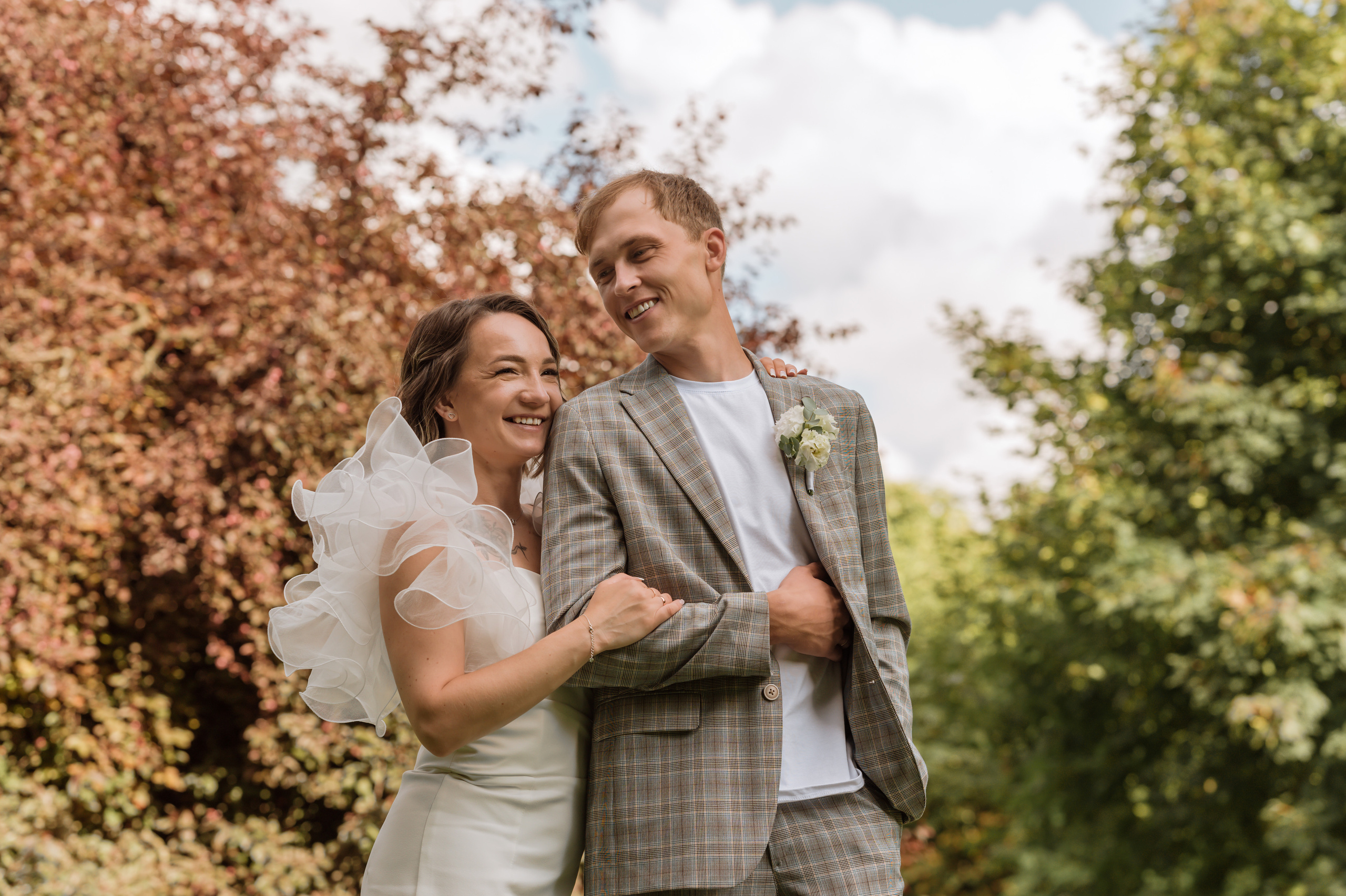 Дмитрий Юлия. Свадебная прогулка. Hochzeitsfotografin Leipzig Dresden