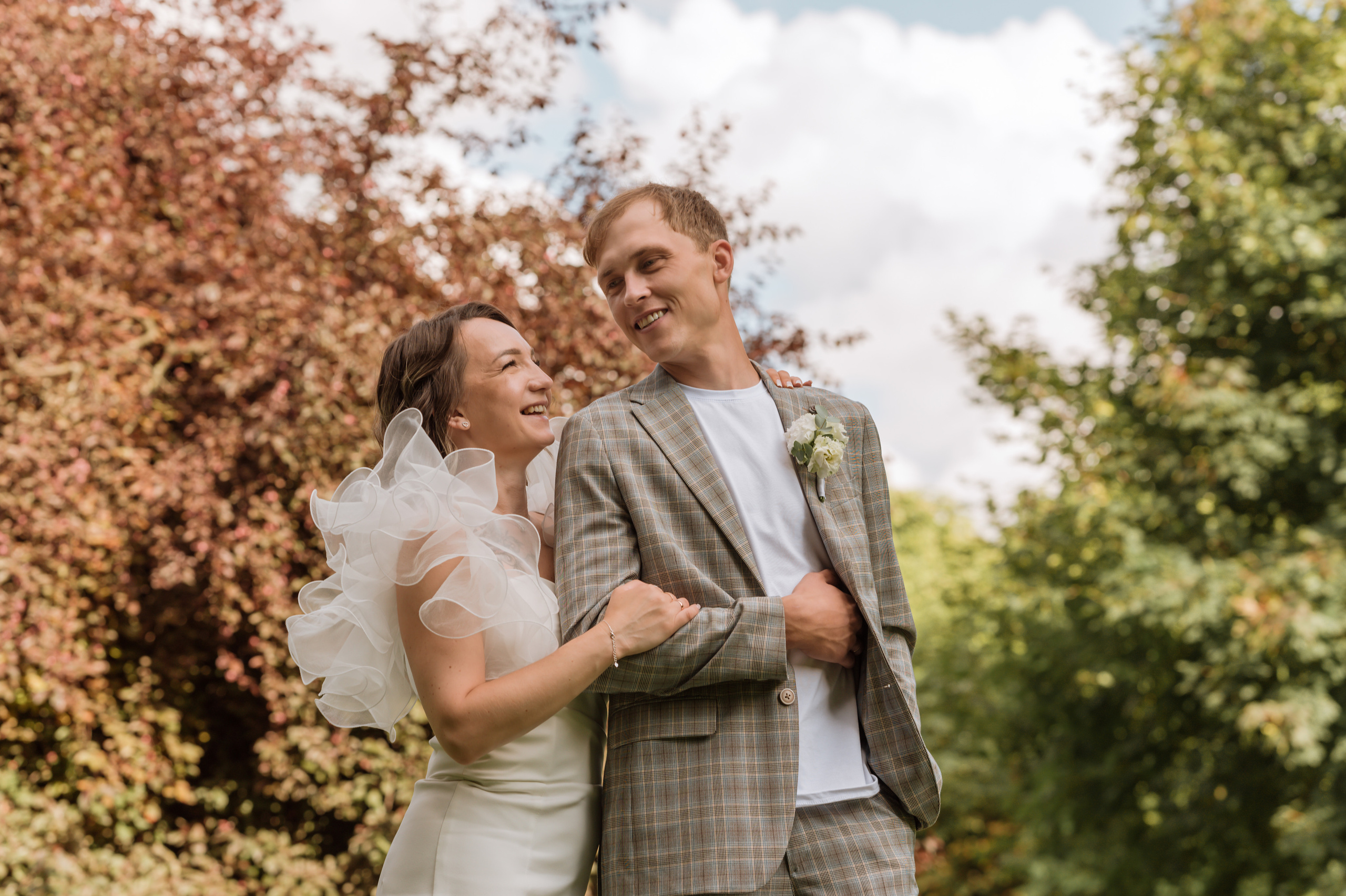 Дмитрий Юлия. Свадебная прогулка. Hochzeitsfotografin Leipzig Dresden