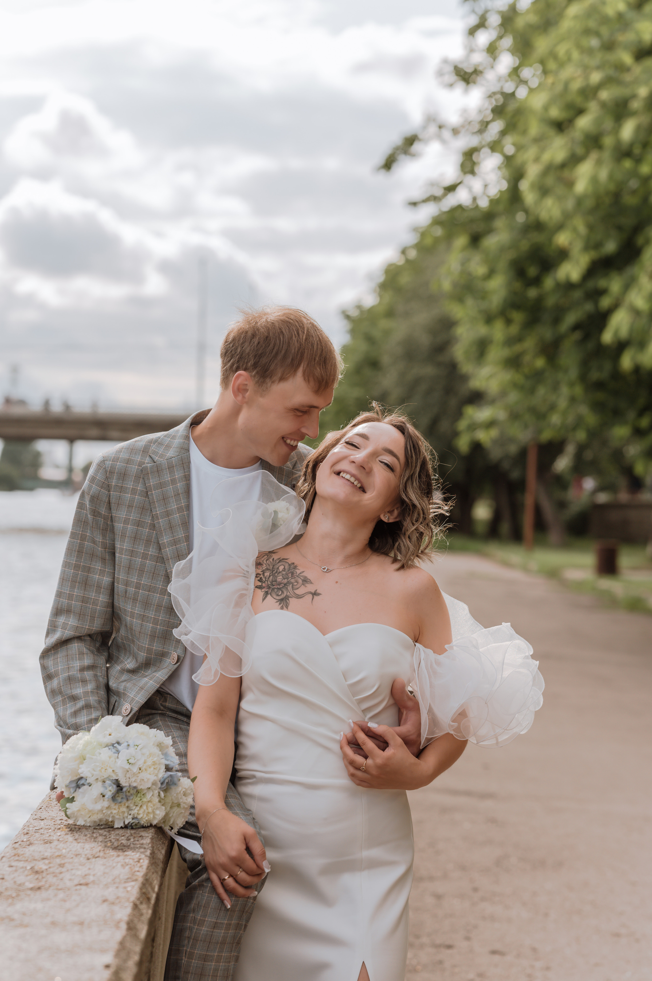 Дмитрий Юлия. Свадебная прогулка. Hochzeitsfotografin Leipzig Dresden