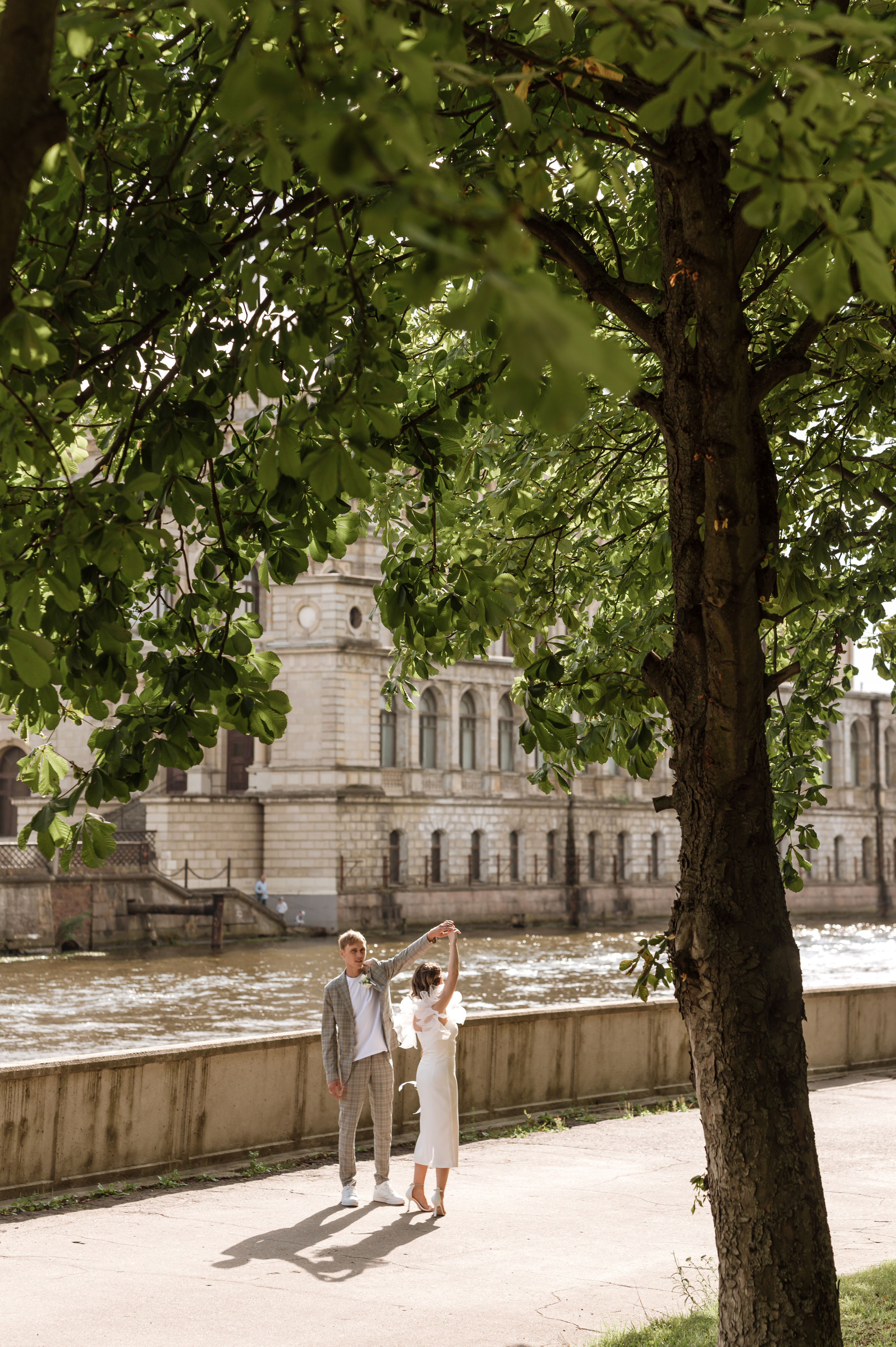 Дмитрий Юлия. Свадебная прогулка. Hochzeitsfotografin Leipzig Dresden
