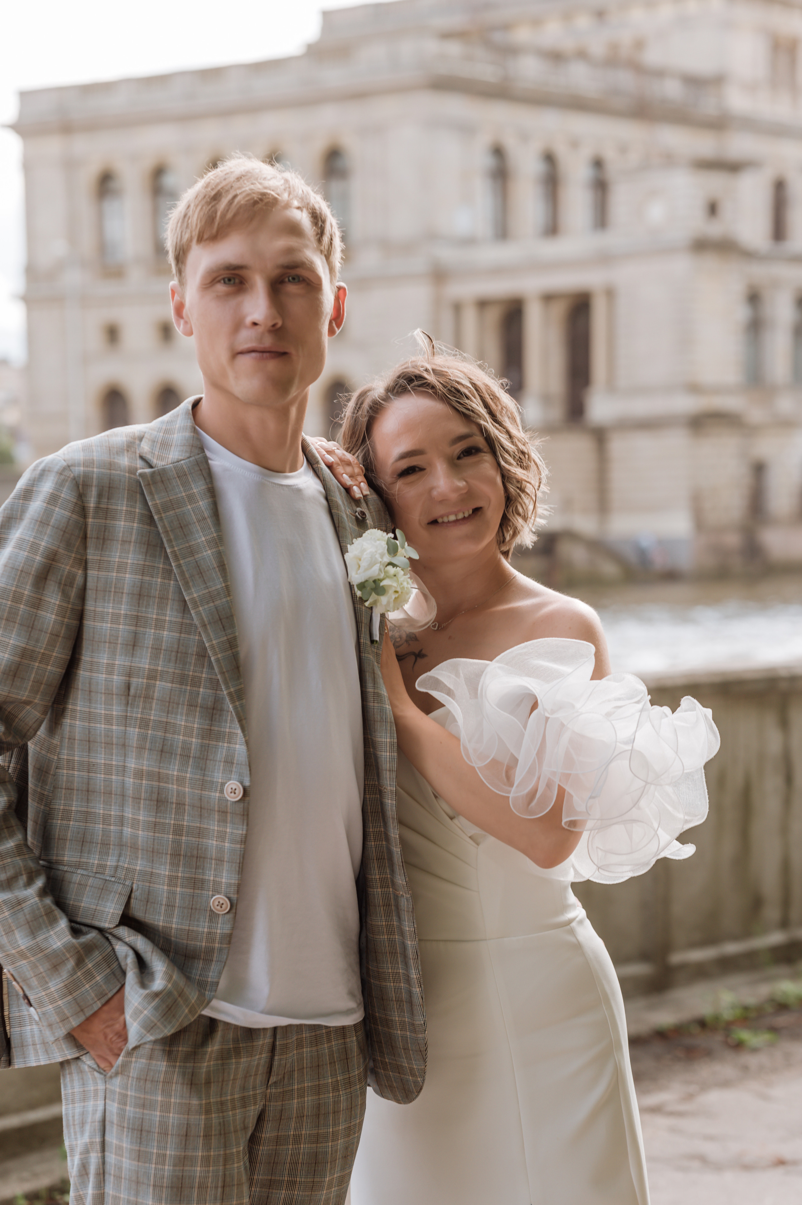 Дмитрий Юлия. Свадебная прогулка. Hochzeitsfotografin Leipzig Dresden