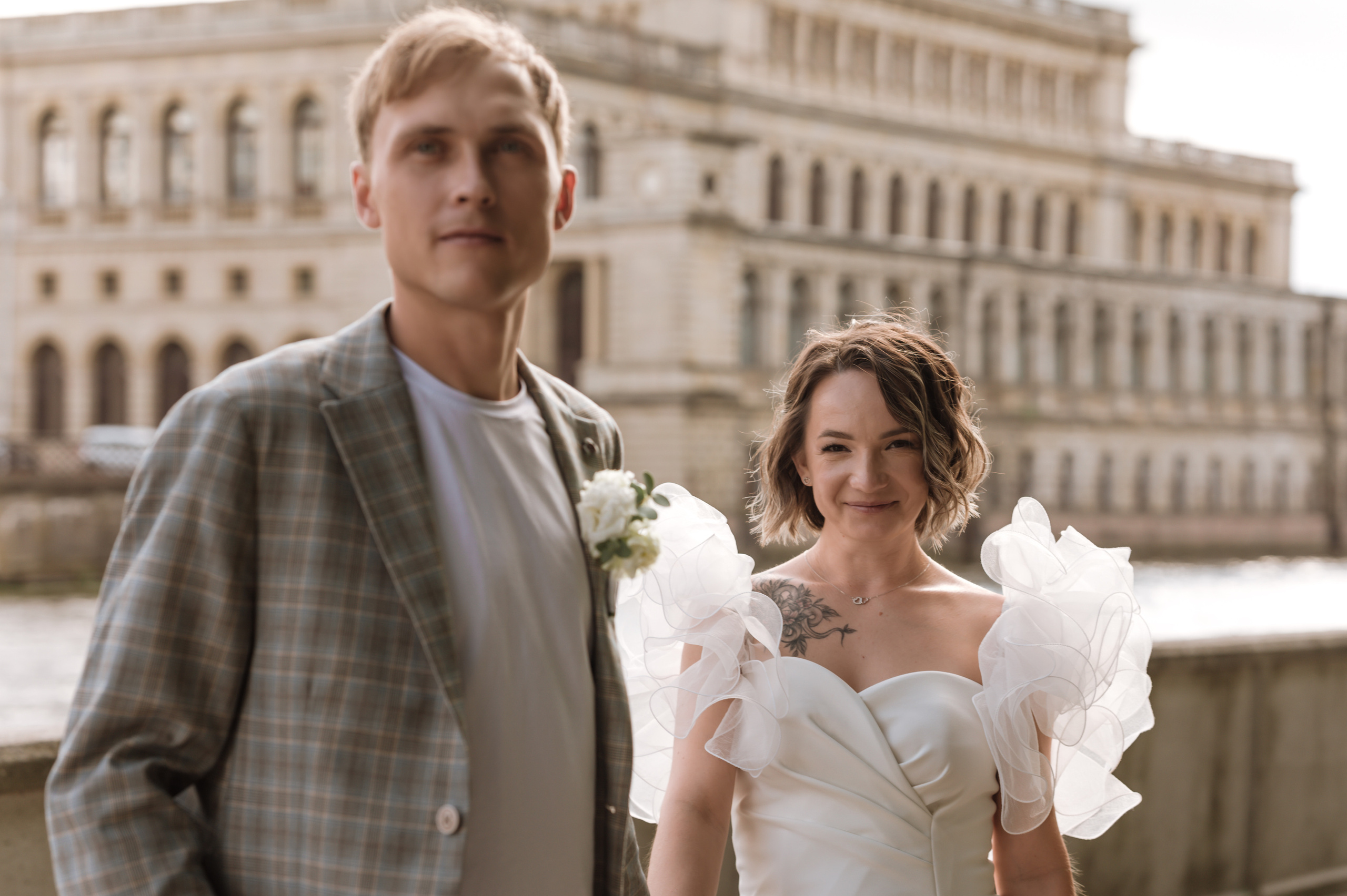 Дмитрий Юлия. Свадебная прогулка. Hochzeitsfotografin Leipzig Dresden