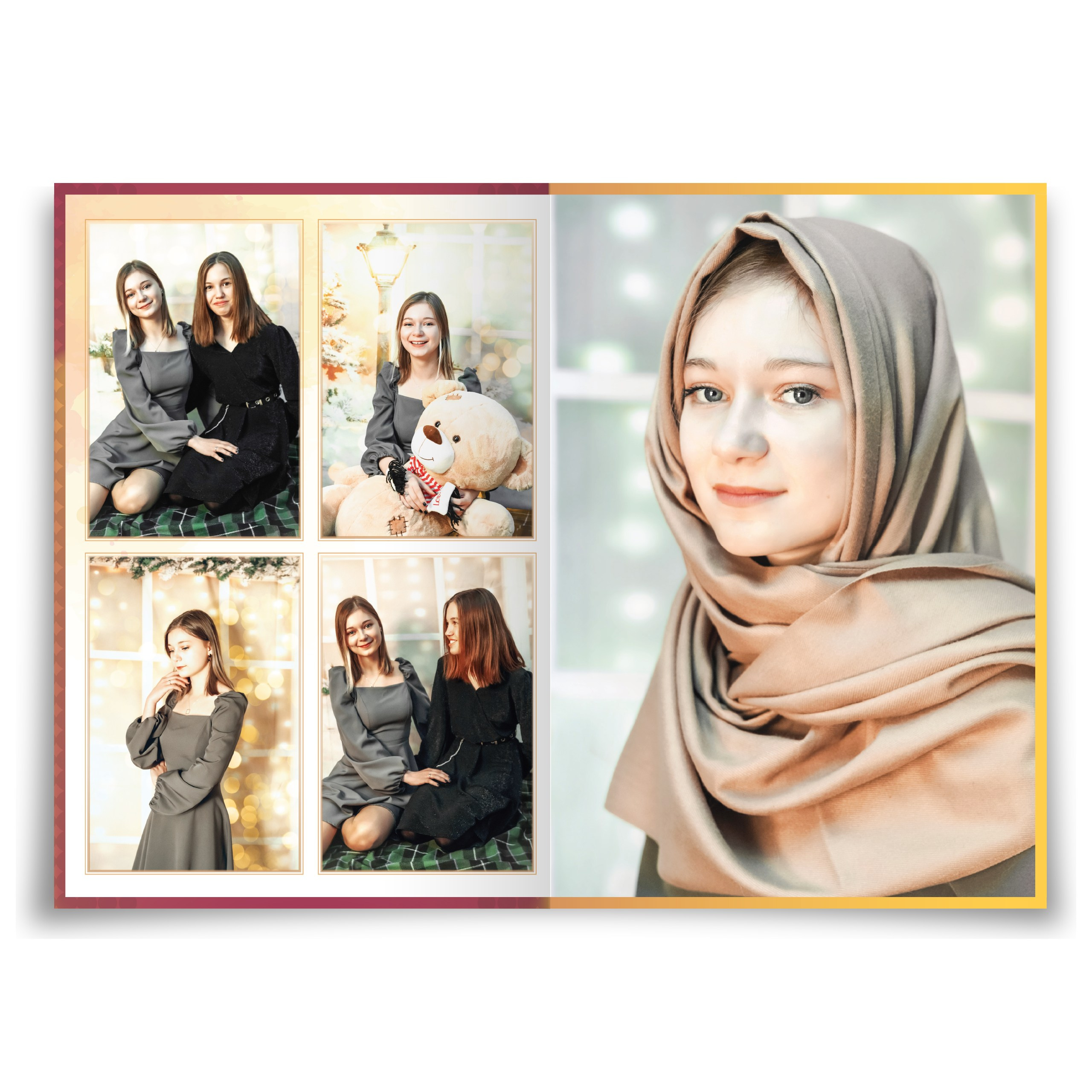 СЕМЕЙНЫЕ ФОТОКНИГИ. Выпускные альбомы. Фотограф Ксения Борисова