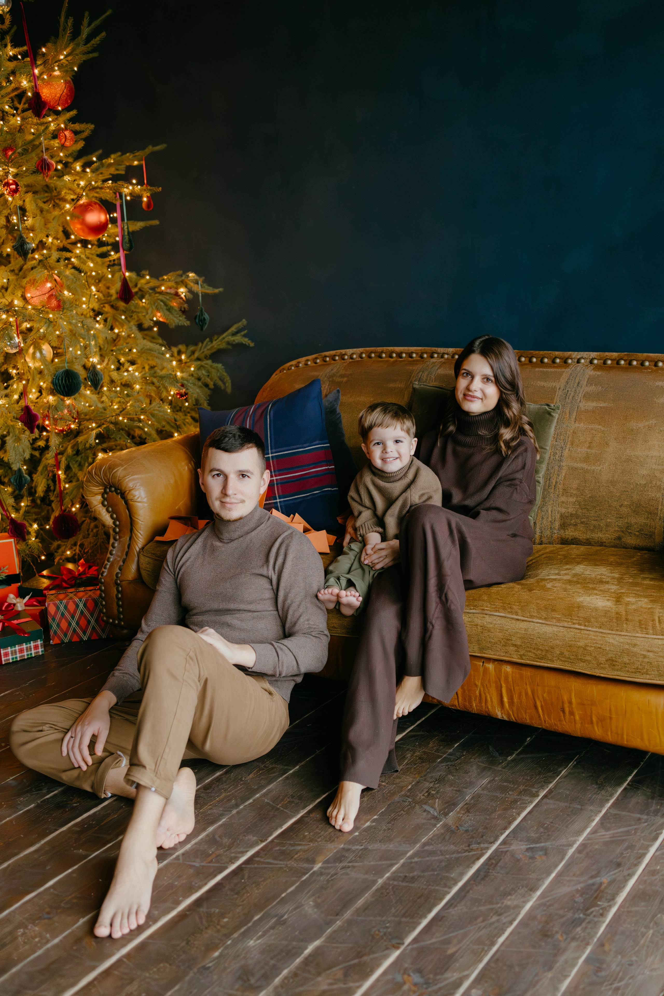 Волшебство и мандарины. История для Максима. Семейный и детский фотограф в Санкт-Петербурге — Лаврова Ольга